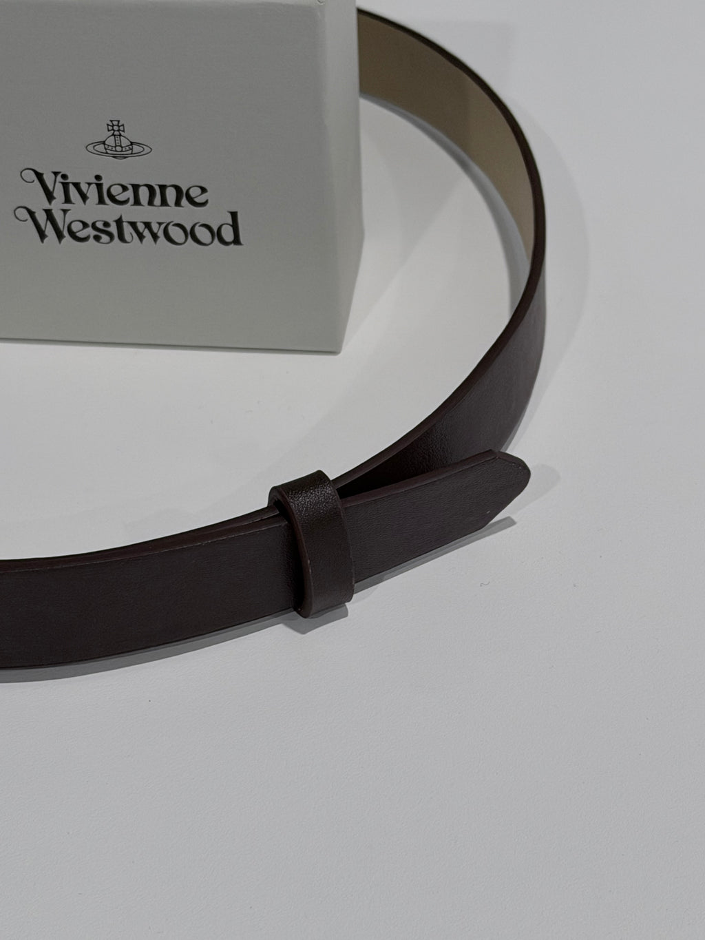VW Medium Bas Relief Belt - Brown