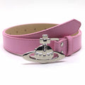 VW Orb Buckle Belt - Pink