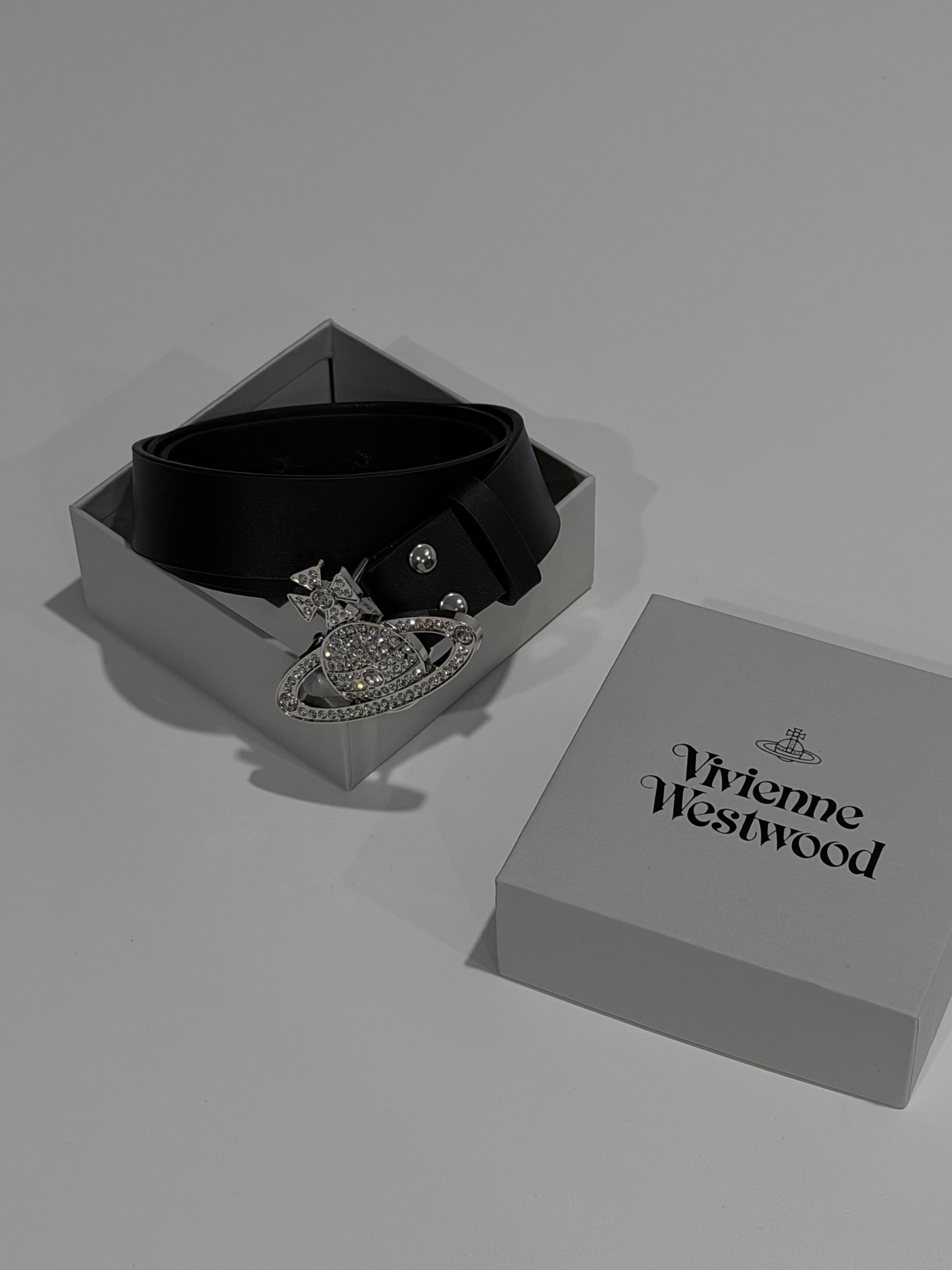 VW Medium Bas Relief Belt - Black