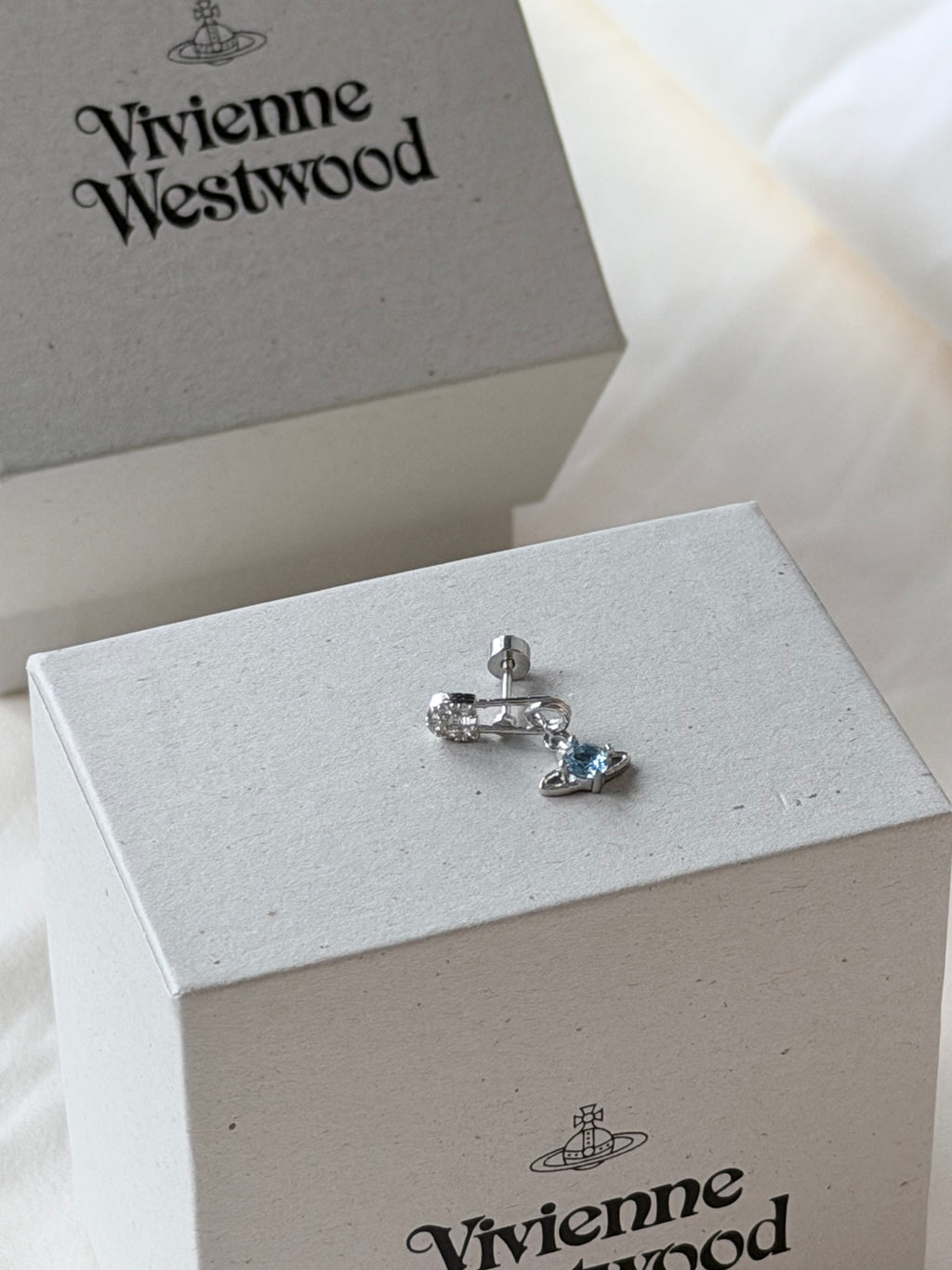 VW Mini Lucrece Earring - Blue