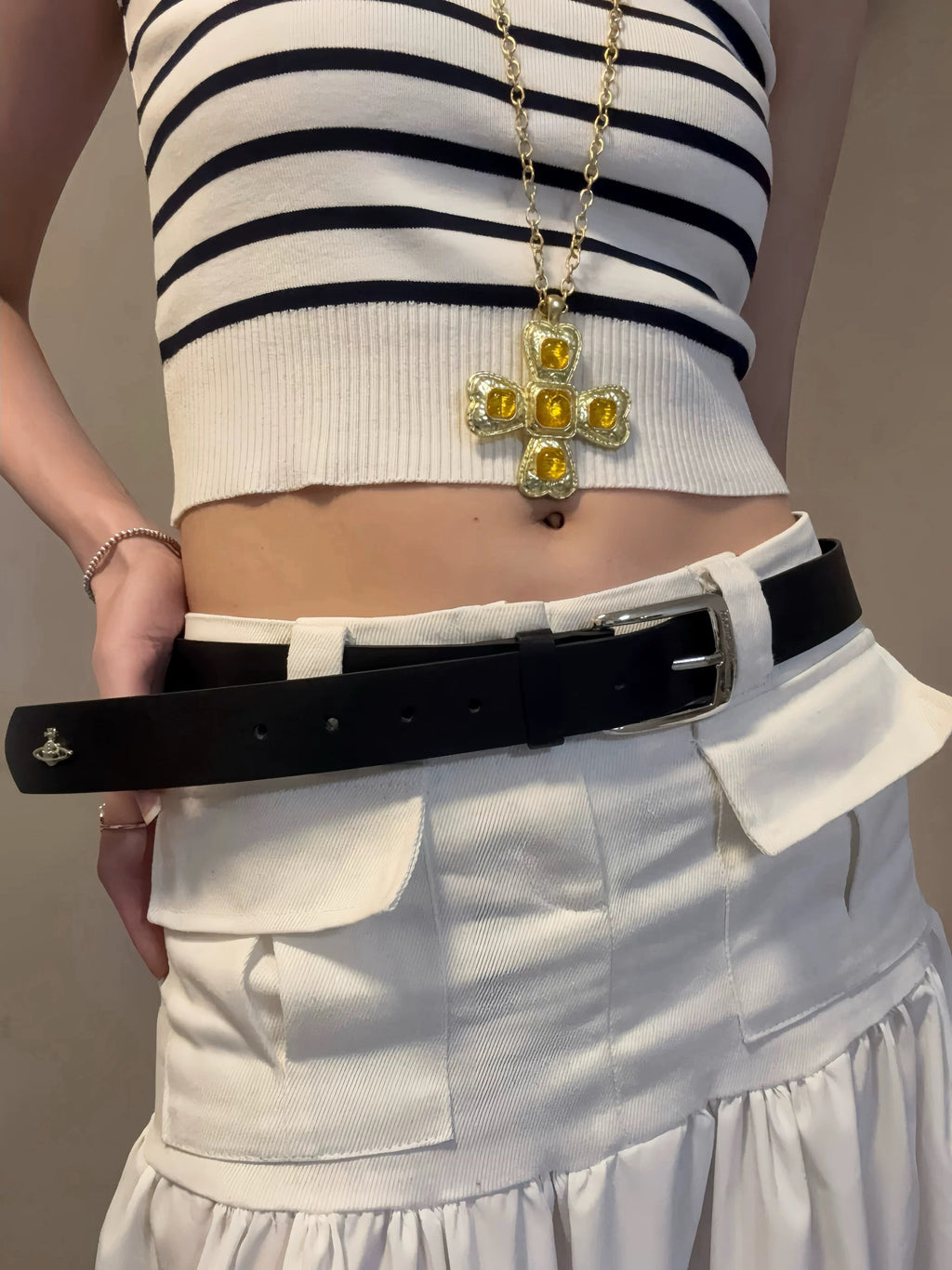 VW Mini Orb Belt - Black