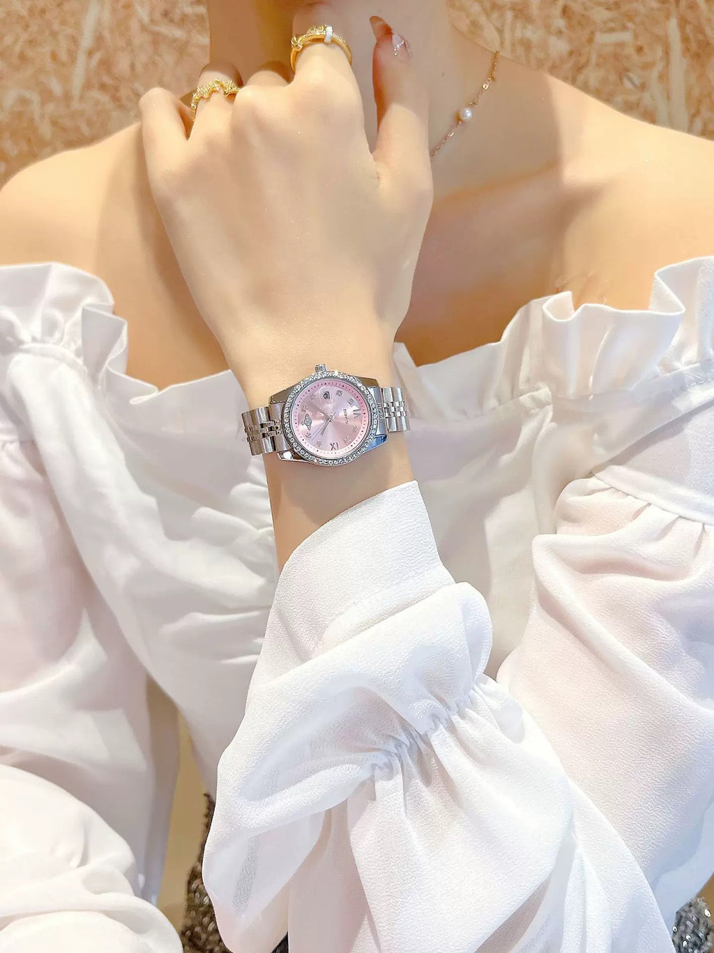 VW Tavistock Watch - Pink