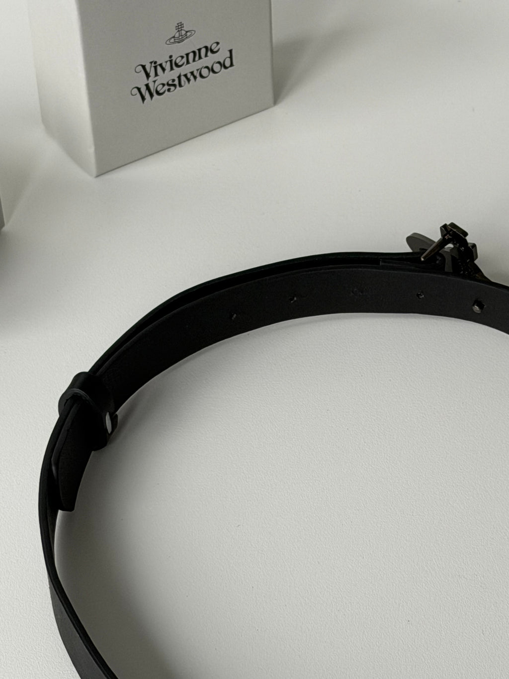 VW Medium Bas Relief Belt - Dark Gray
