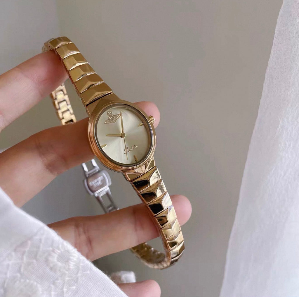 VW Armour Watch - Gold/Gold Link