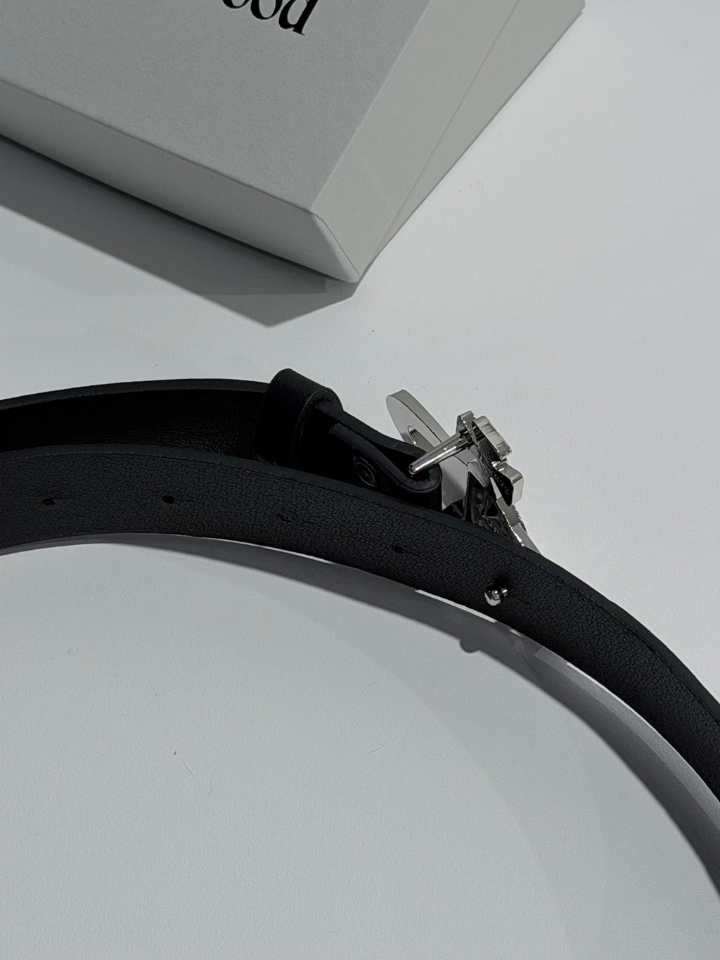 VW Medium Bas Relief Belt - Black