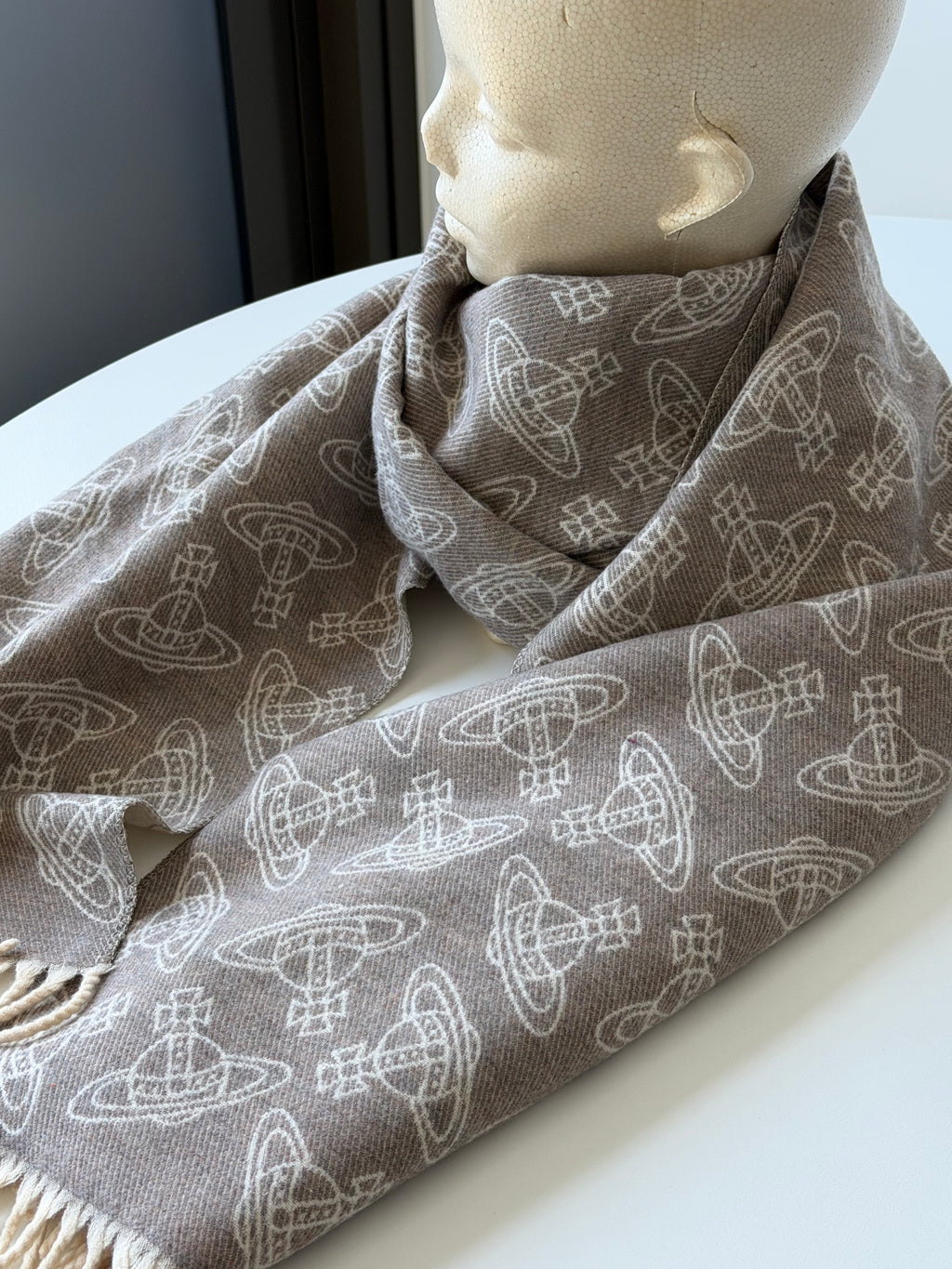 Foulard VW Double Face Imprimé Orb All-Over - Gris