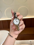 VW Armour Watch - White/Silver Link