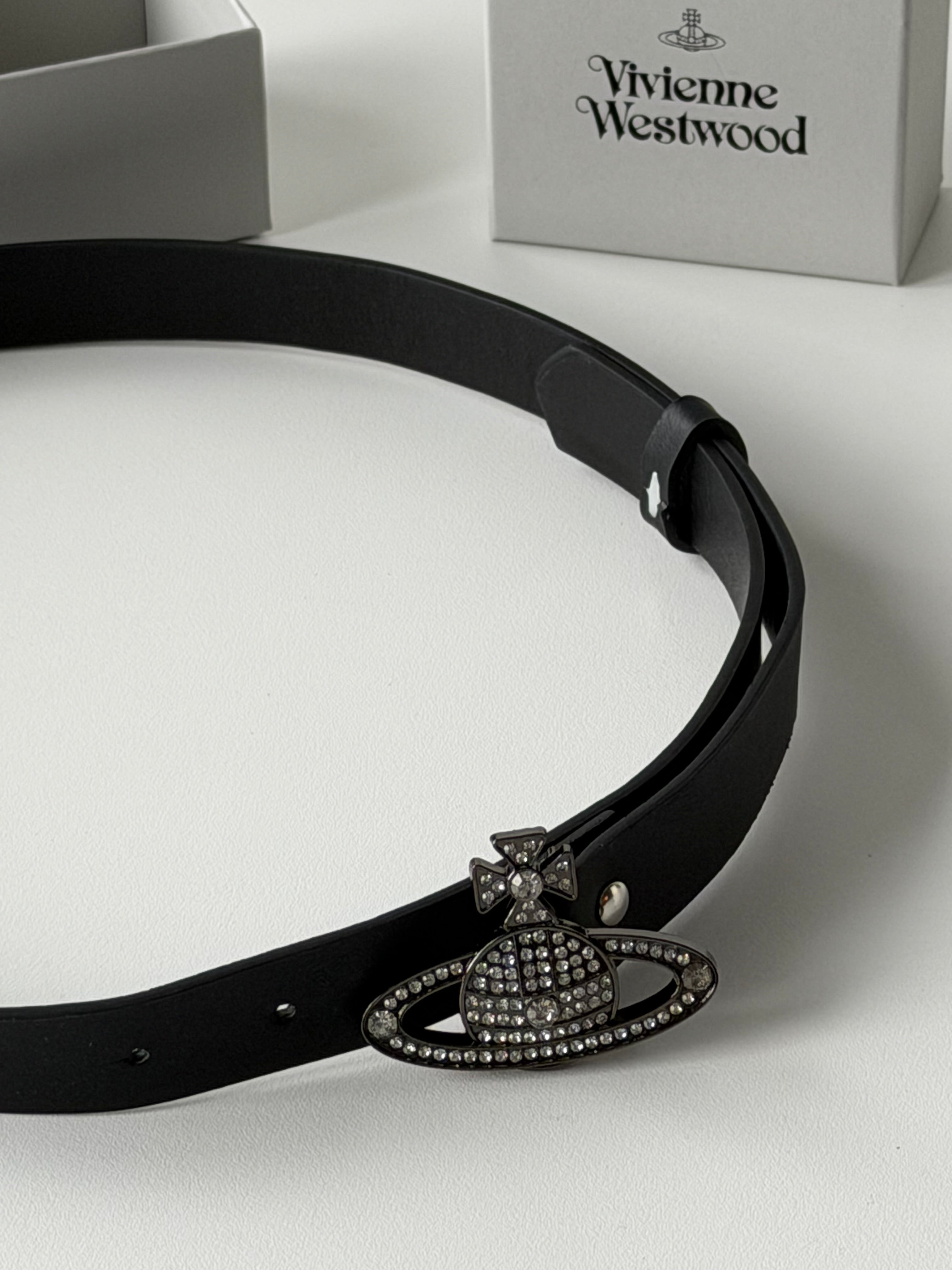 VW Medium Bas Relief Belt - Dark Gray