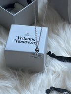 Vivienne Westwood Silver 3D Crown Necklace