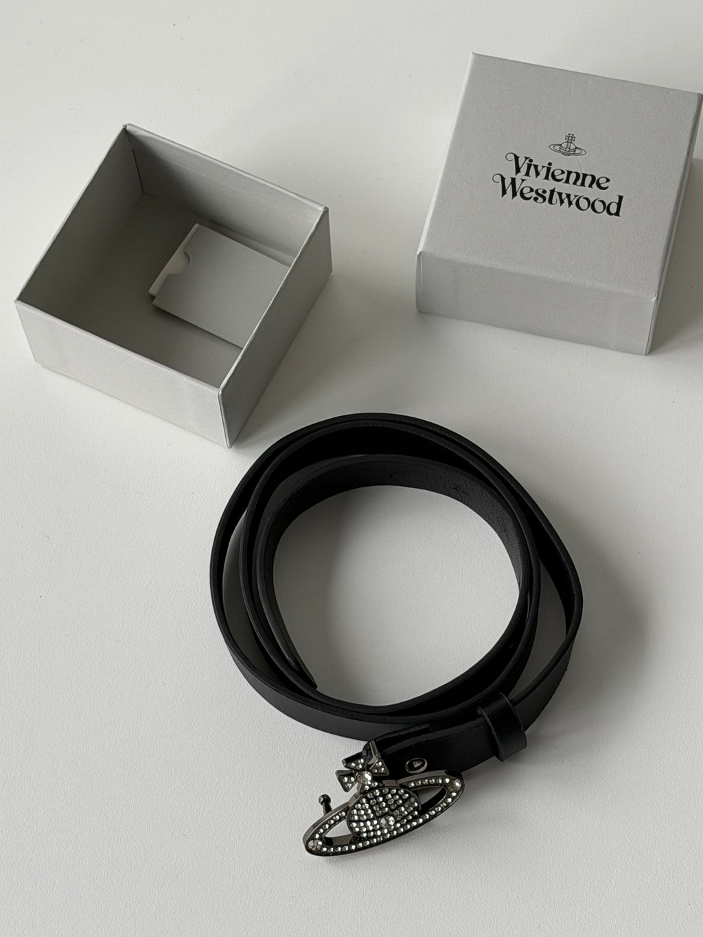 VW Medium Bas Relief Belt - Dark Gray