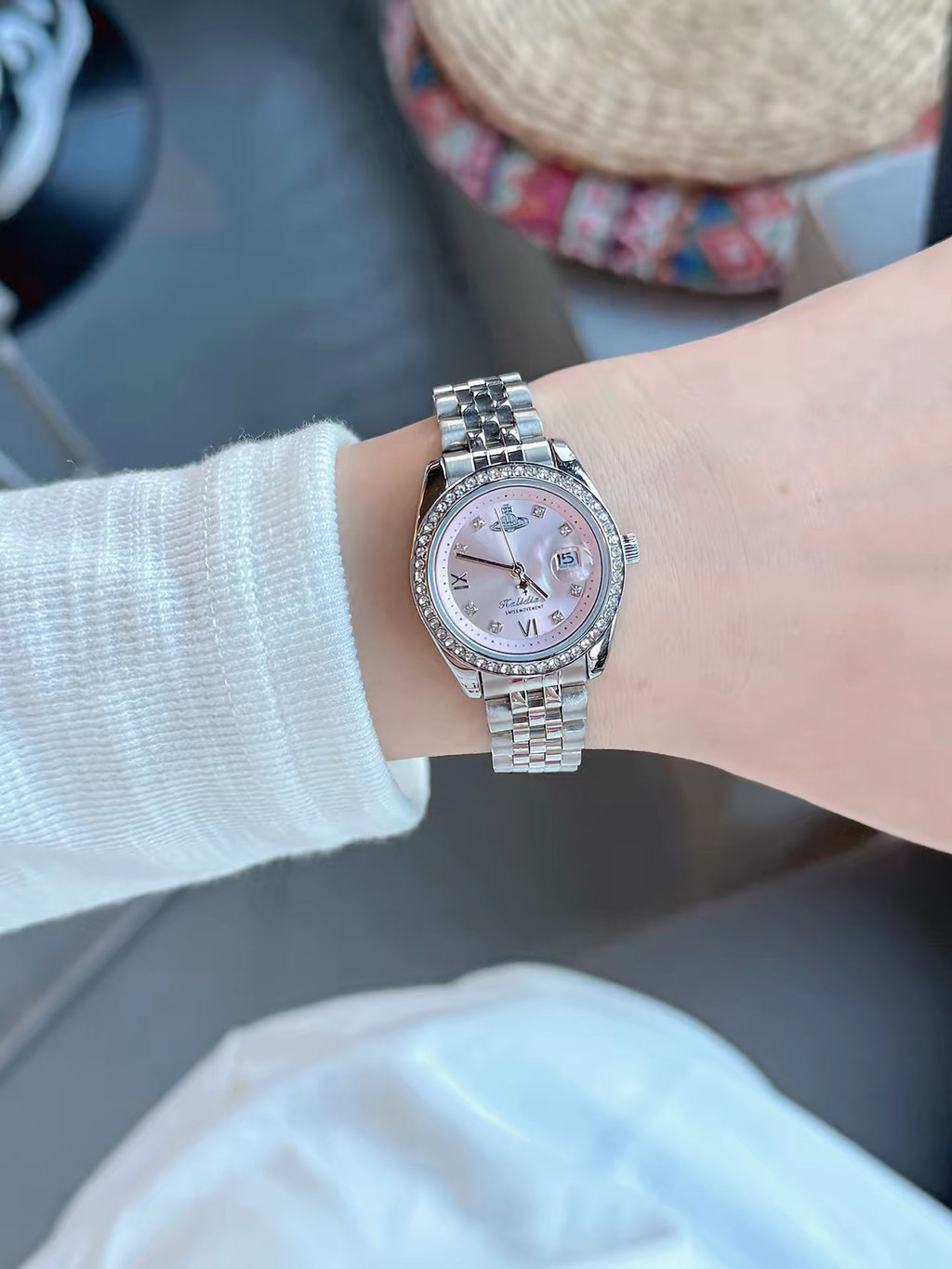 VW Tavistock Watch - Pink