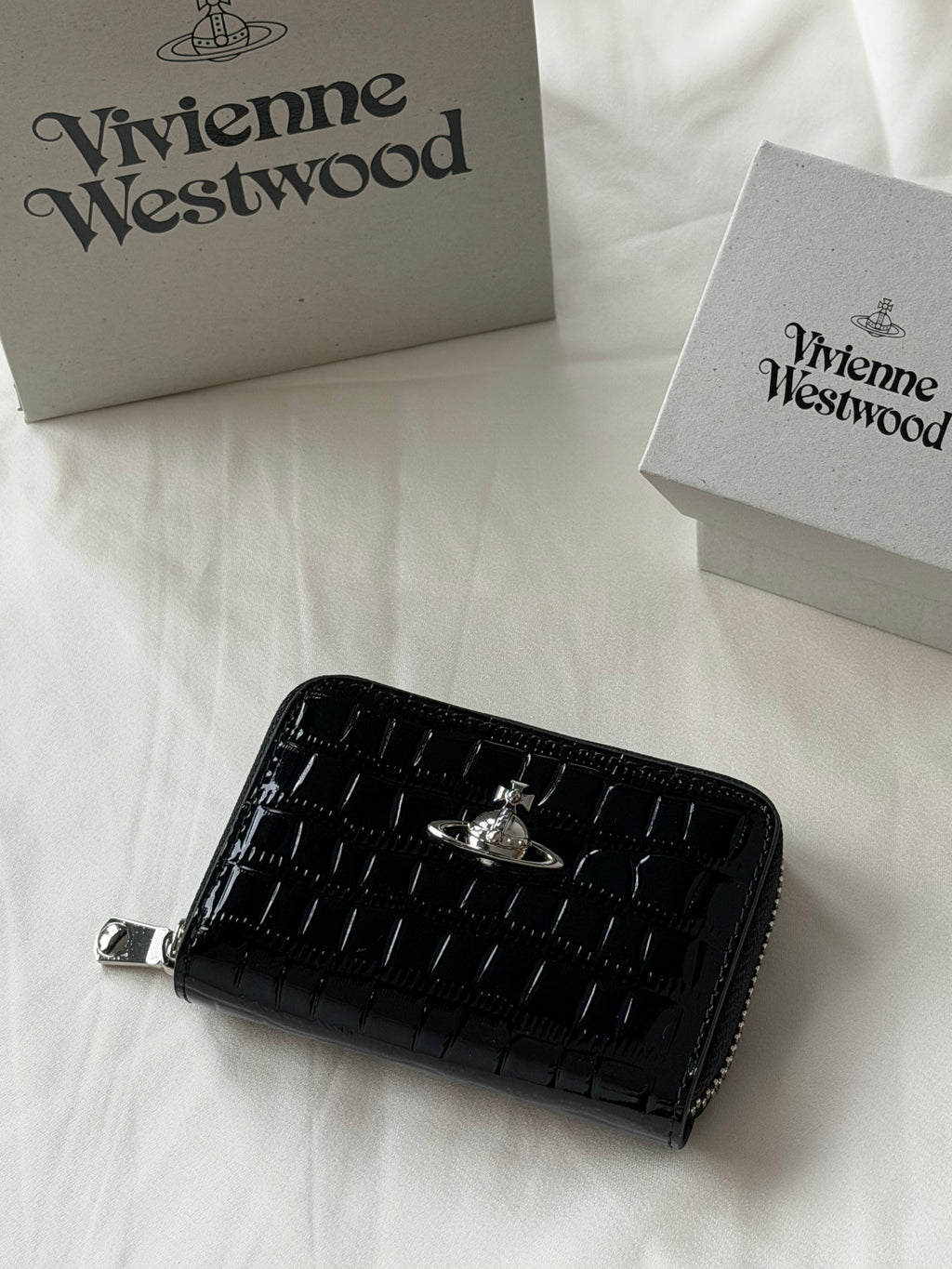 VW Accordion Zip Card Holder - Black
