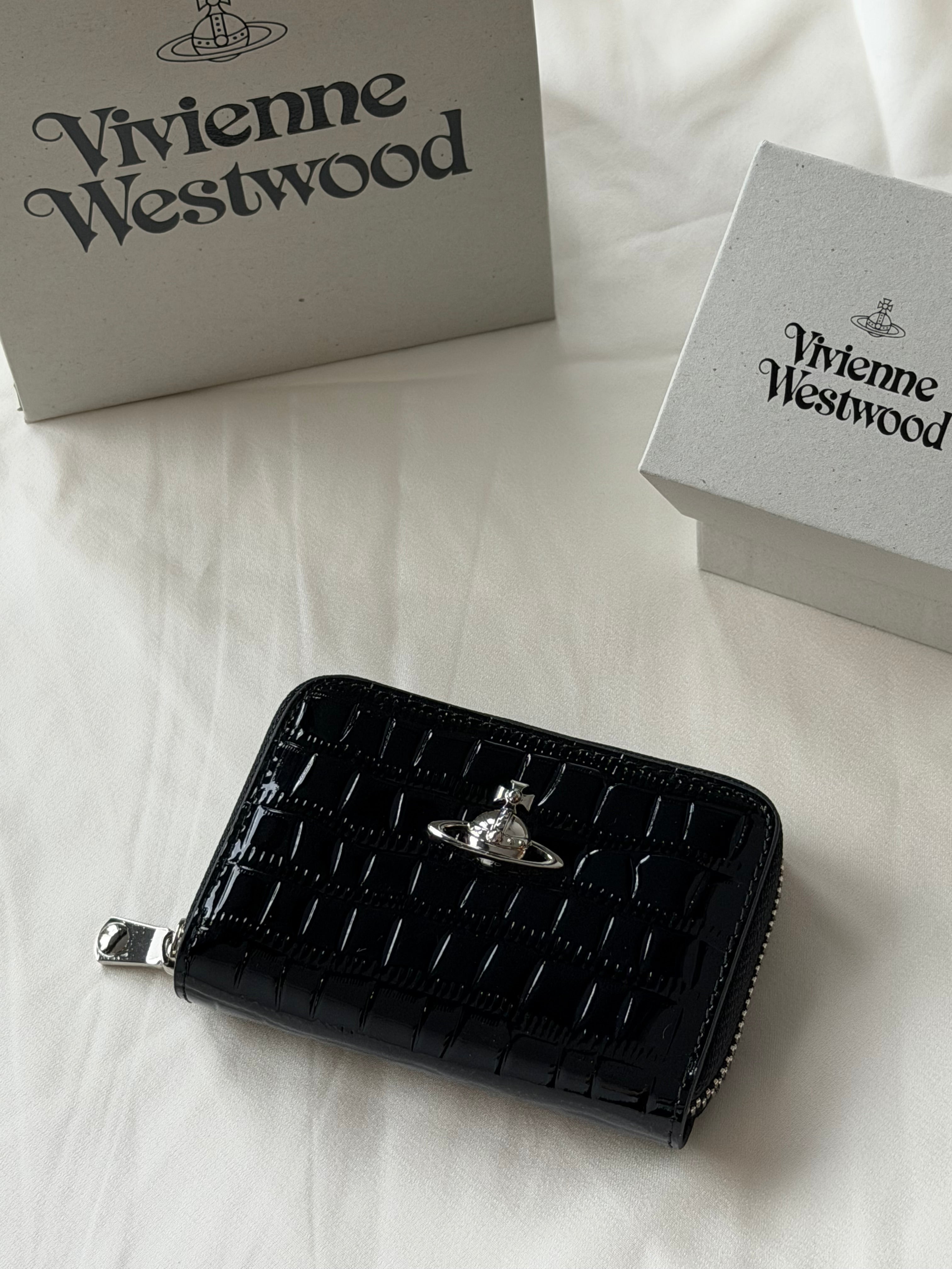 VW Accordion Zip Card Holder - Black