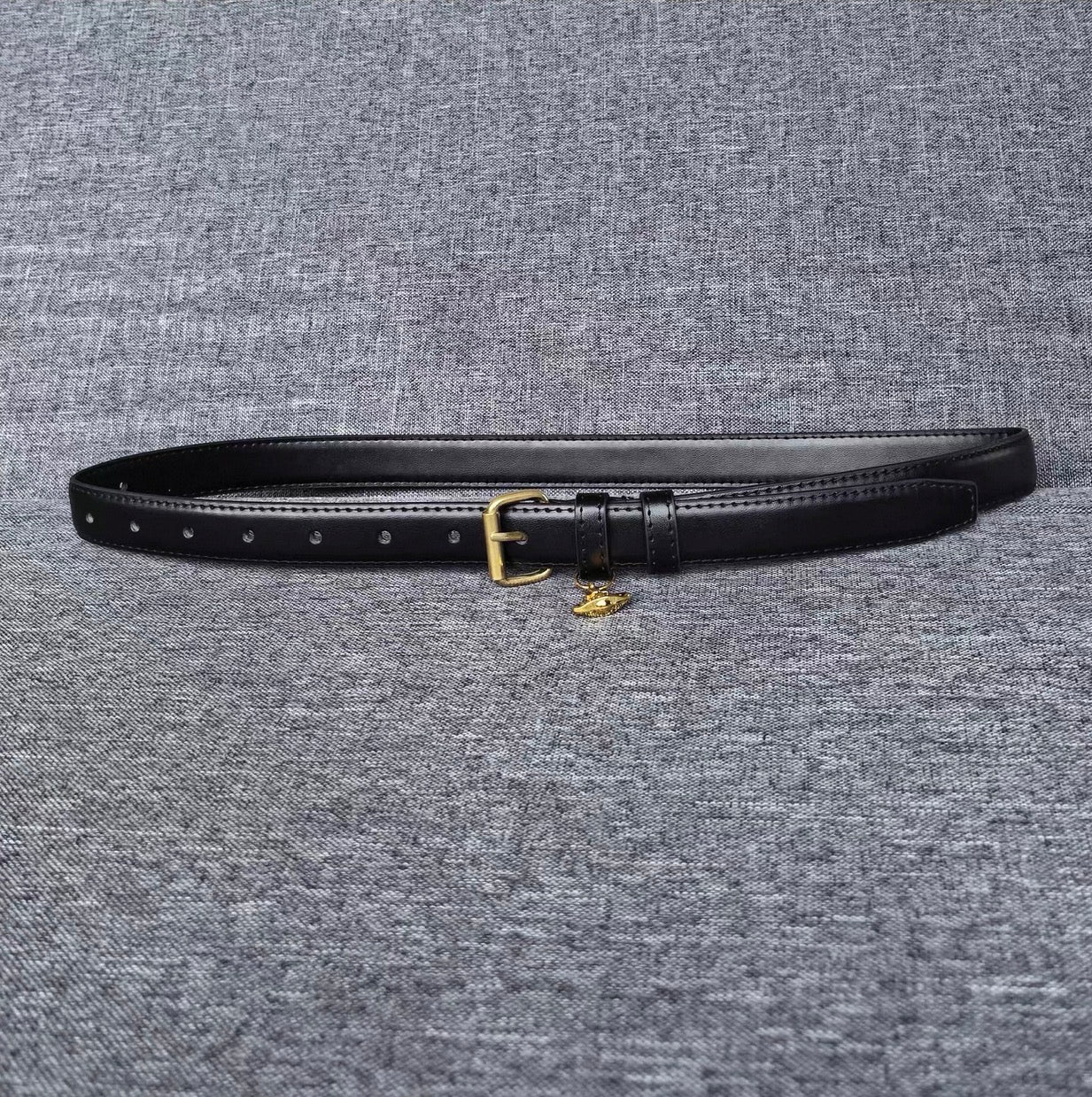 VW Mini Orb Charm Belt - Gold