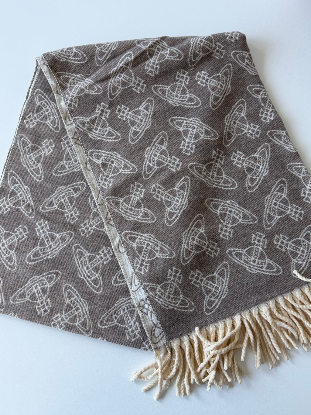 Foulard VW Double Face Imprimé Orb All-Over - Gris