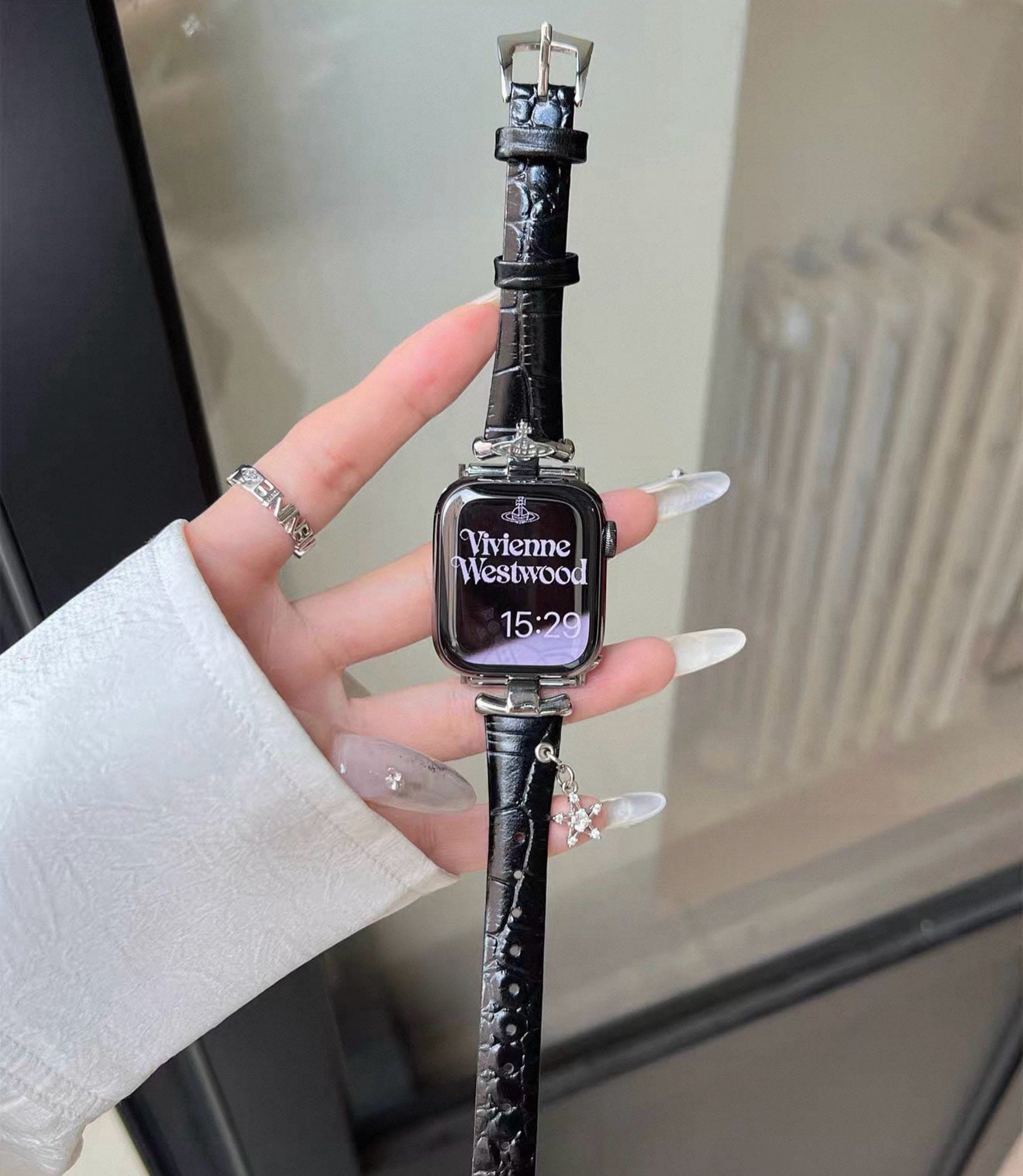 VW Charm Watch Strap - Black