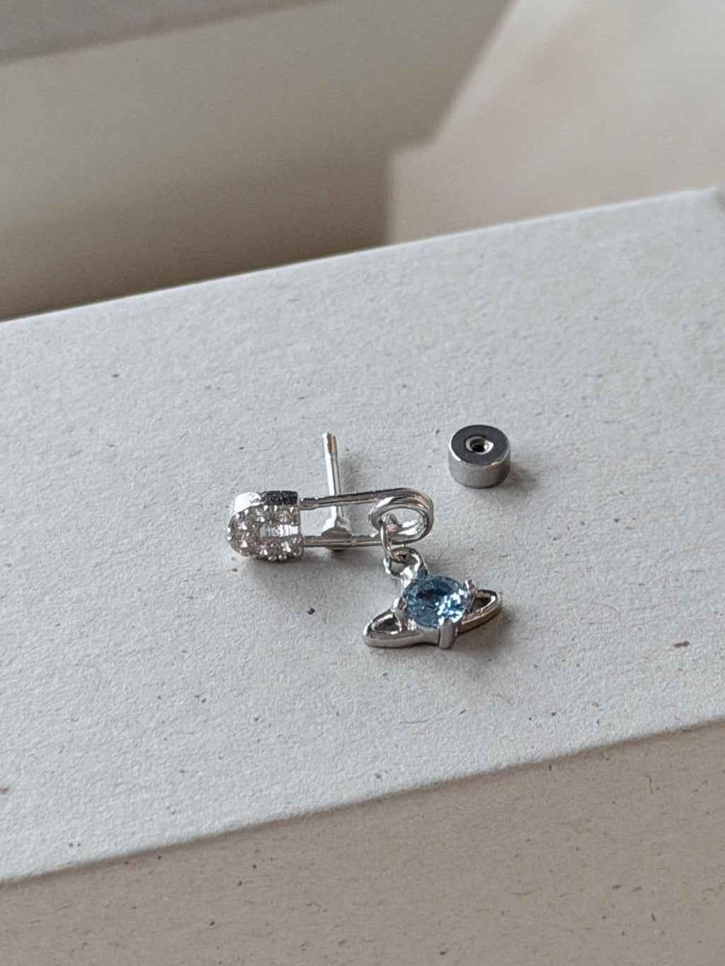 VW Mini Lucrece Earring - Blue