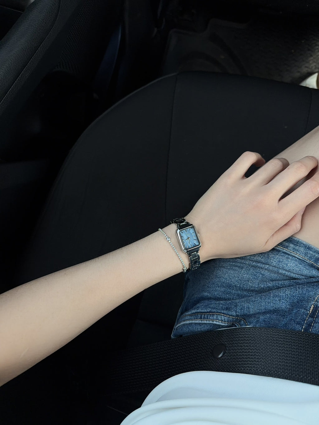 Celeste Mini Square Watch - Blue
