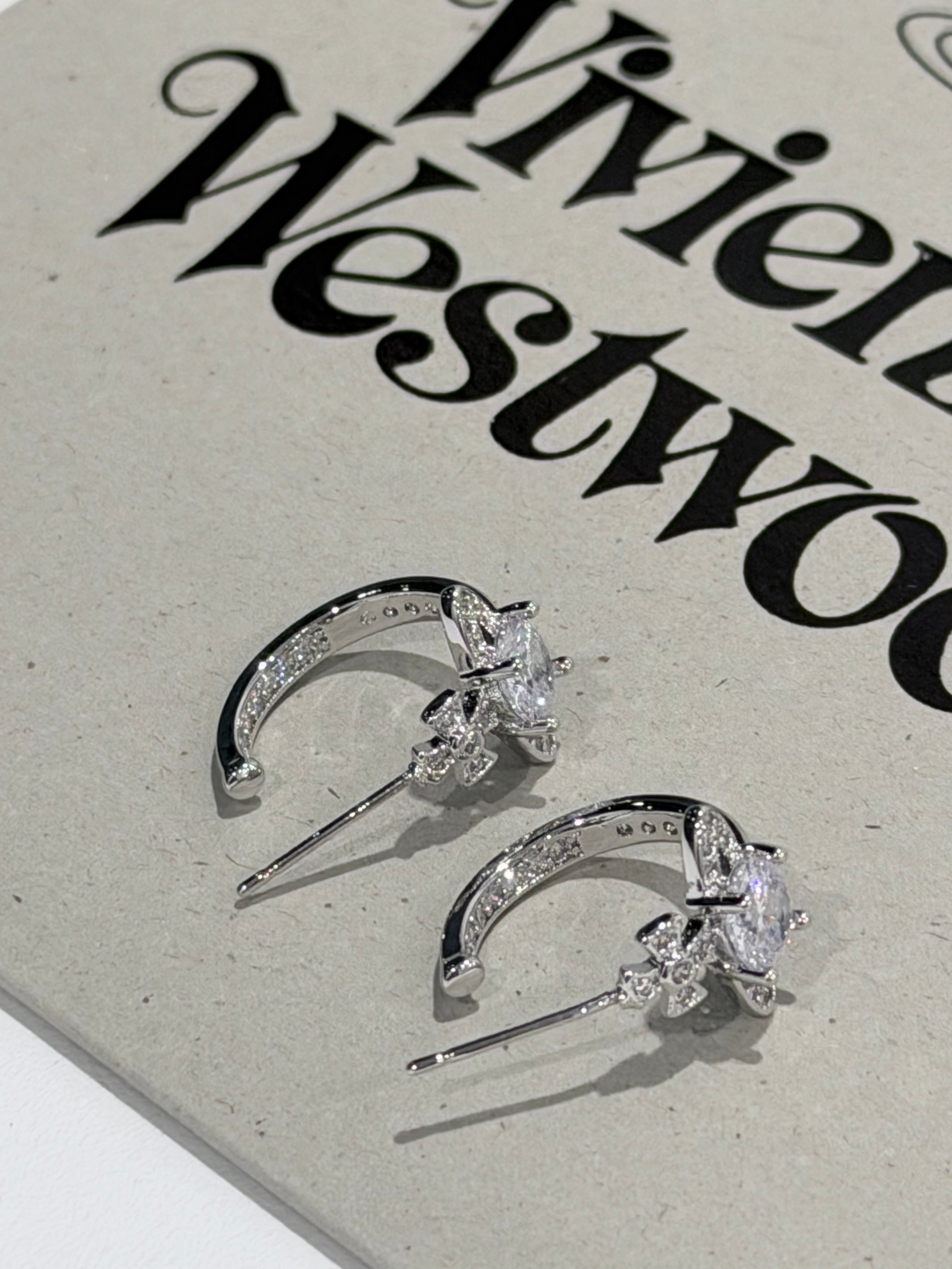 VW Ariella Earrings - Silver