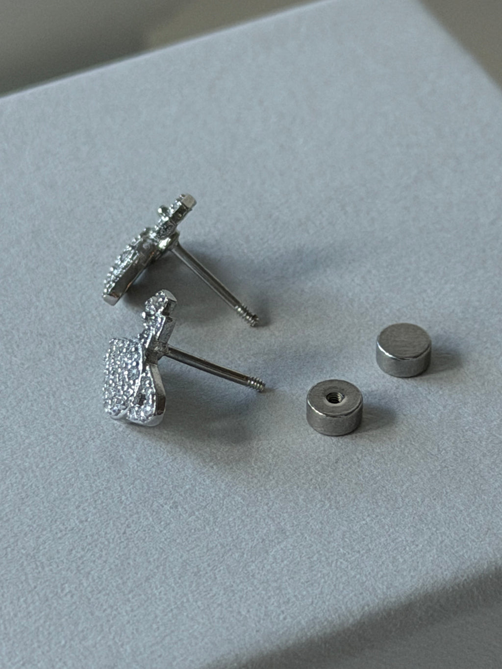 VW Grace Bas Relief Stud Earrings