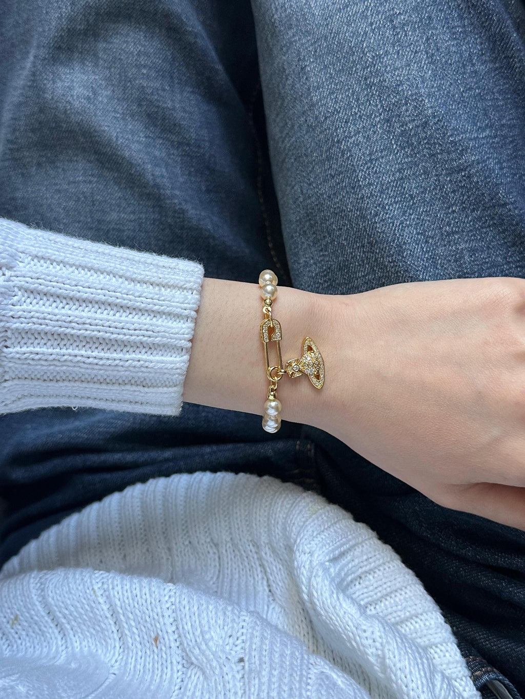 Vivienne Westwood Women’s Lucrece Pearl Bracelet