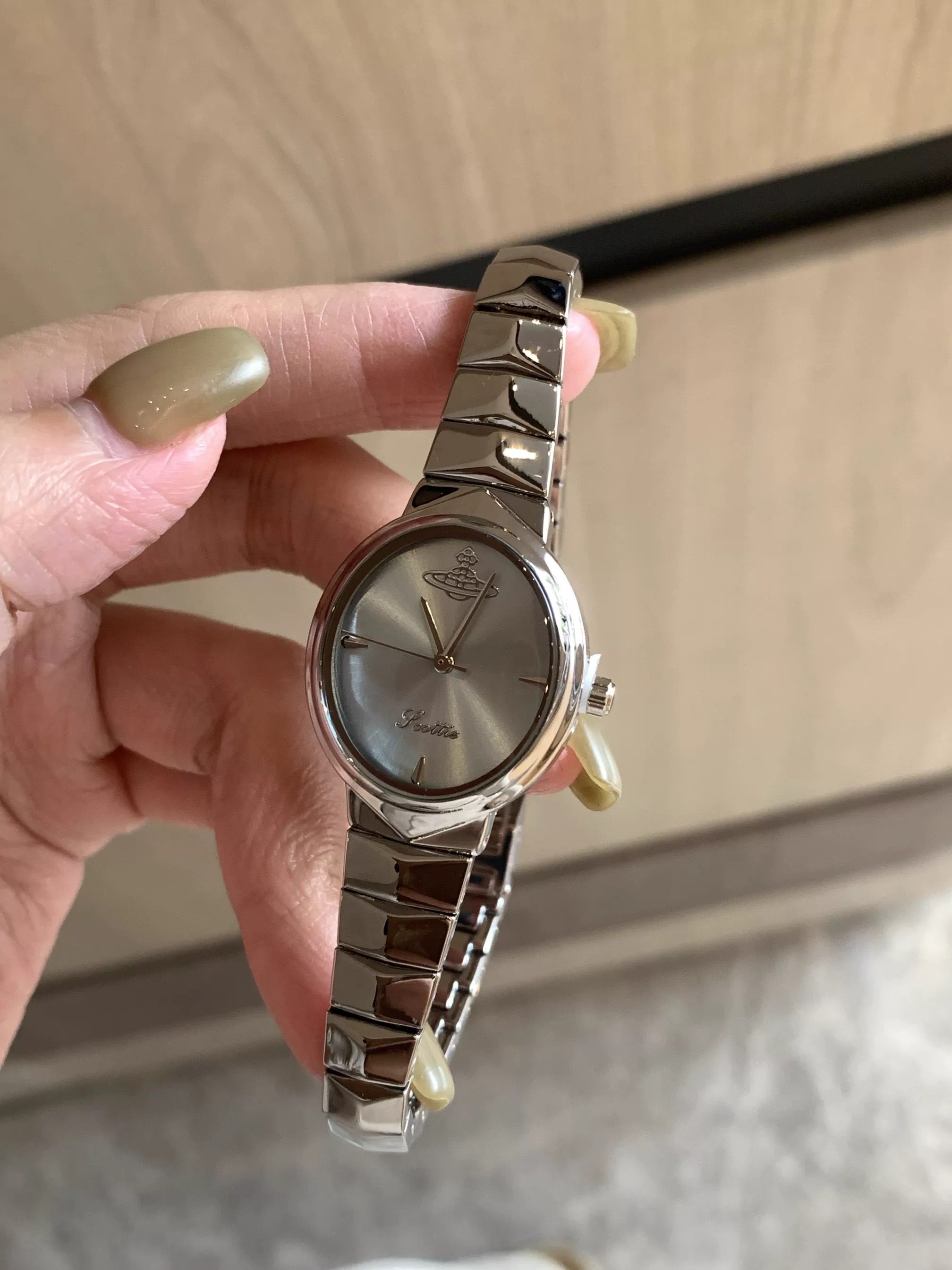 VW Armour Watch - Blue/Silver Link