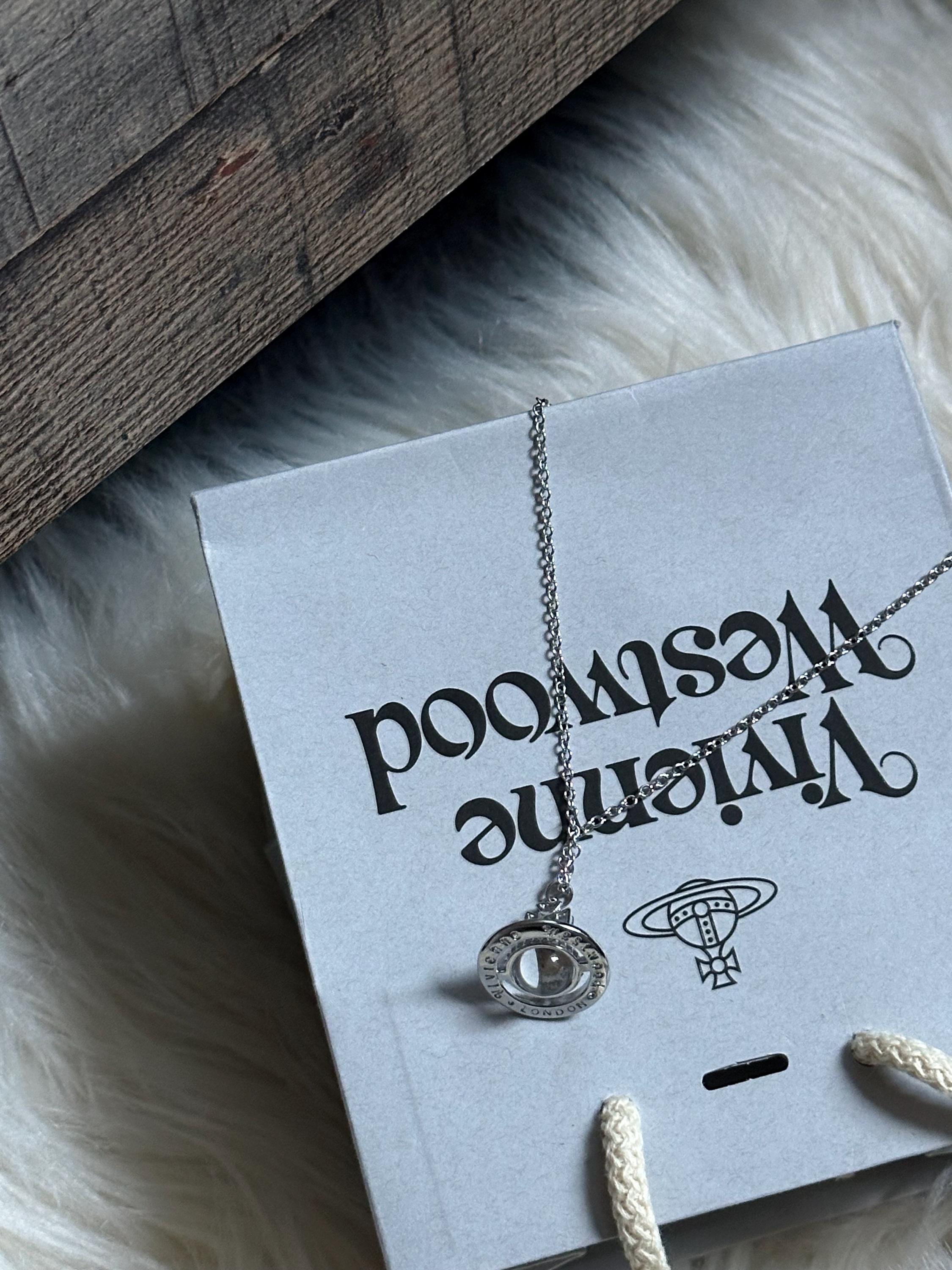 Vivienne Westwood Silver 3D Crown Necklace