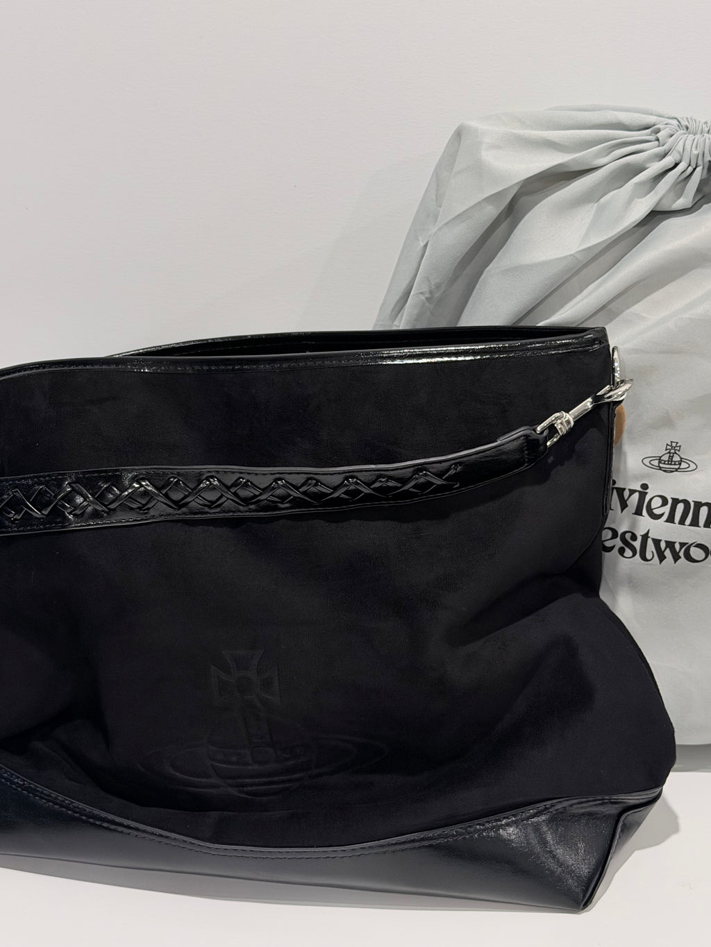 VW Maxime Large Shoulder Bag - Black