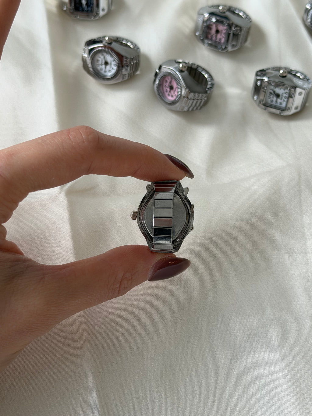 Owl Flip Watch Ring