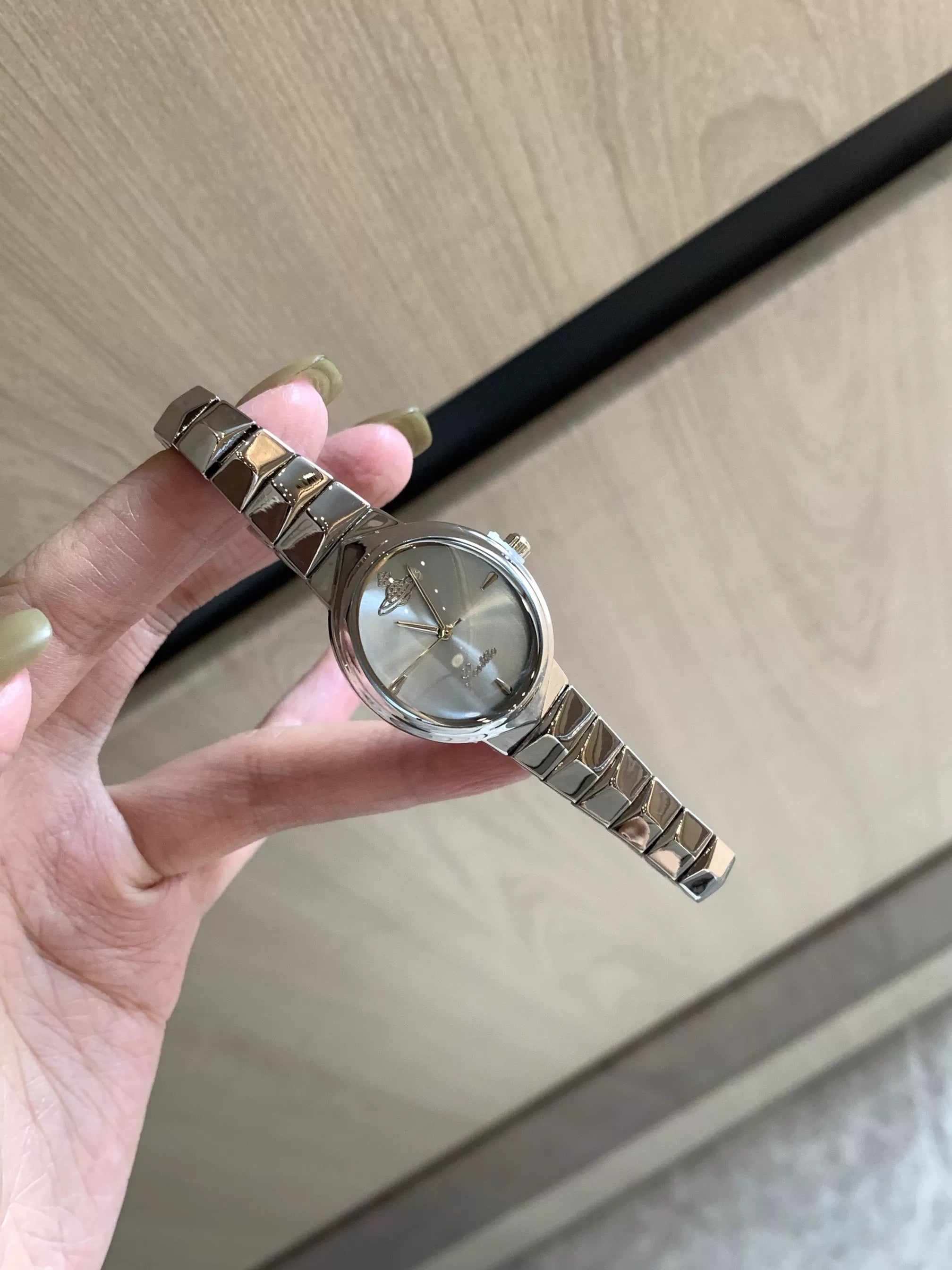 VW Armour Watch - Blue/Silver Link