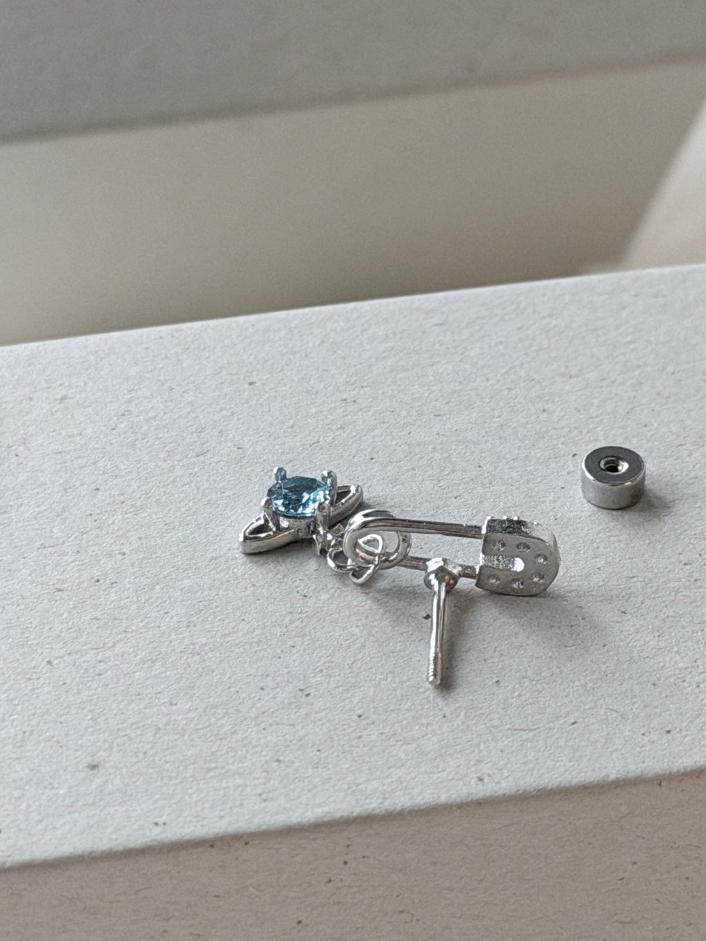 VW Mini Lucrece Earring - Blue