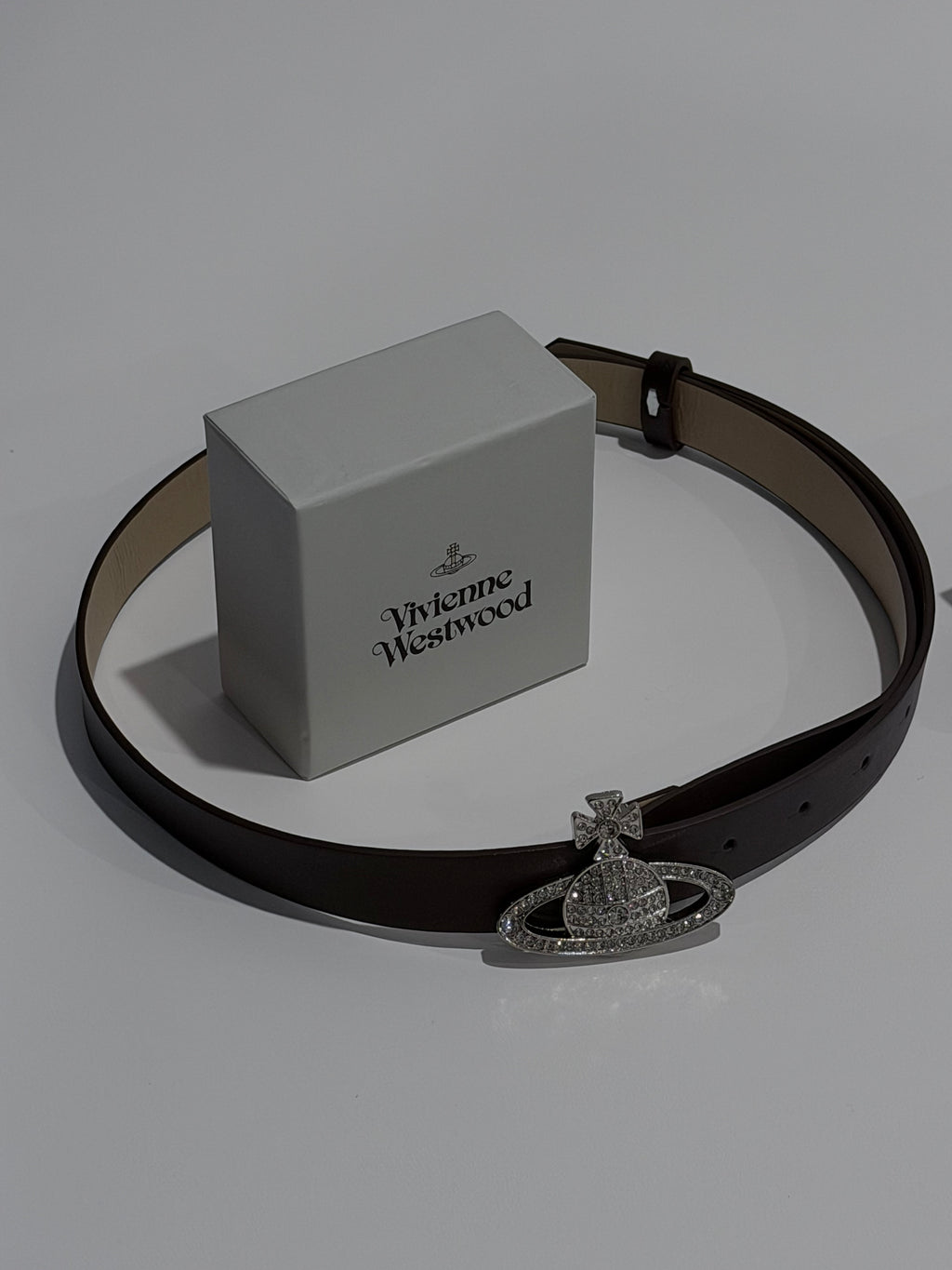 VW Medium Bas Relief Belt - Brown