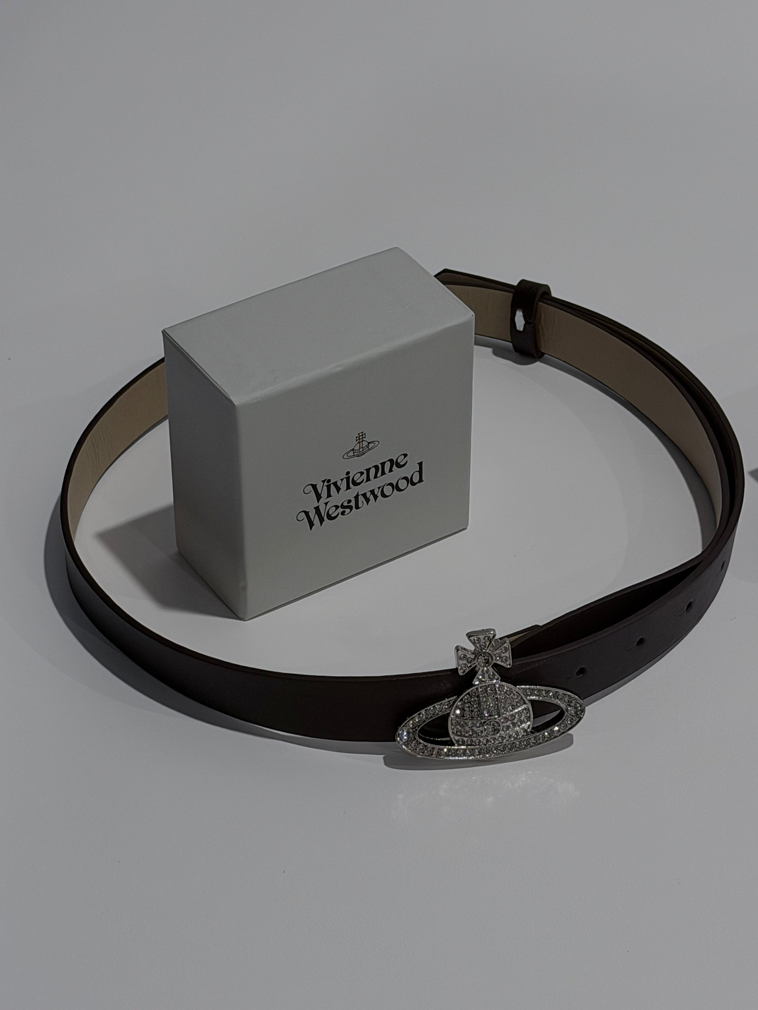VW Medium Bas Relief Belt - Brown