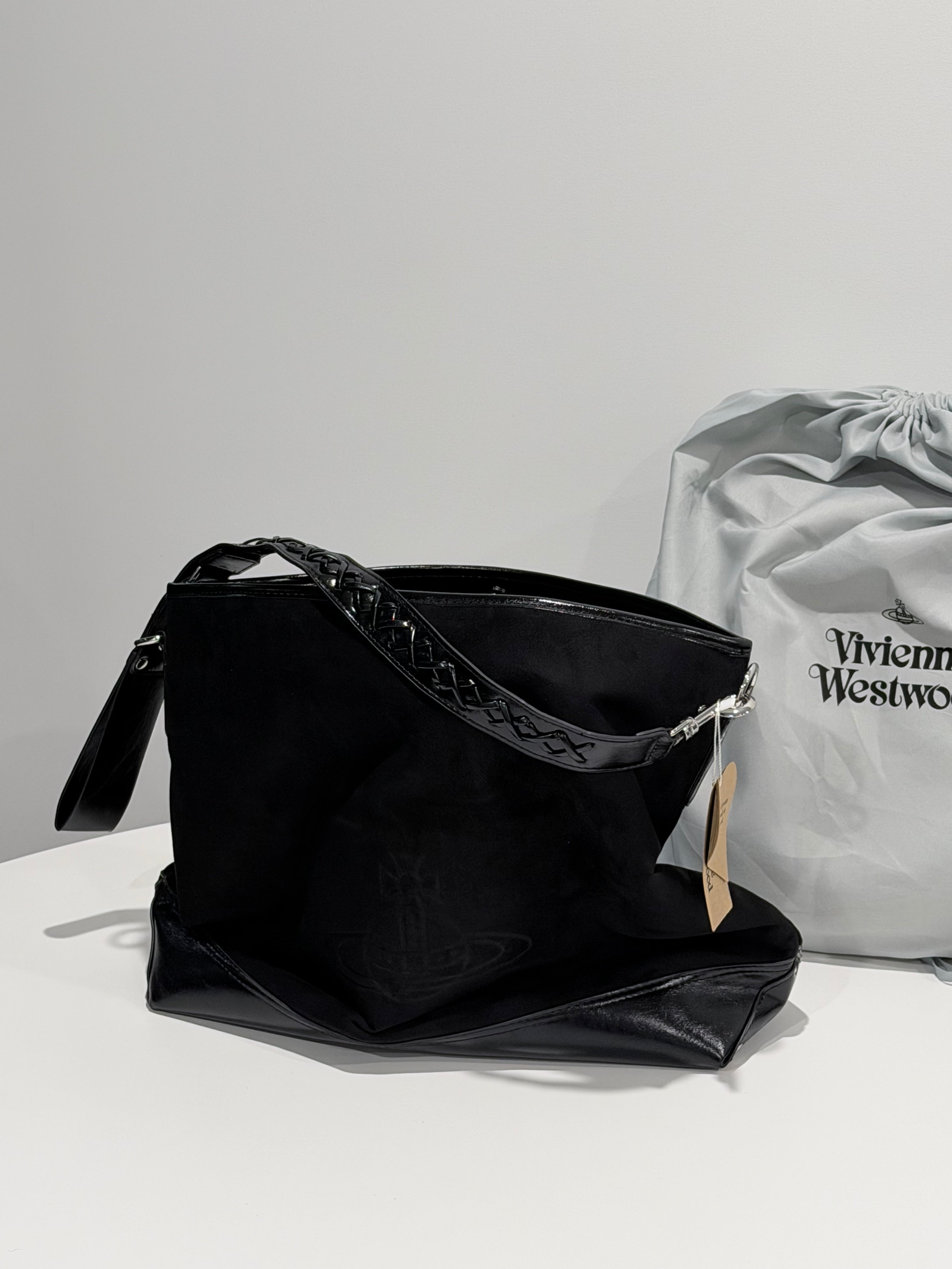 VW Maxime Large Shoulder Bag - Black