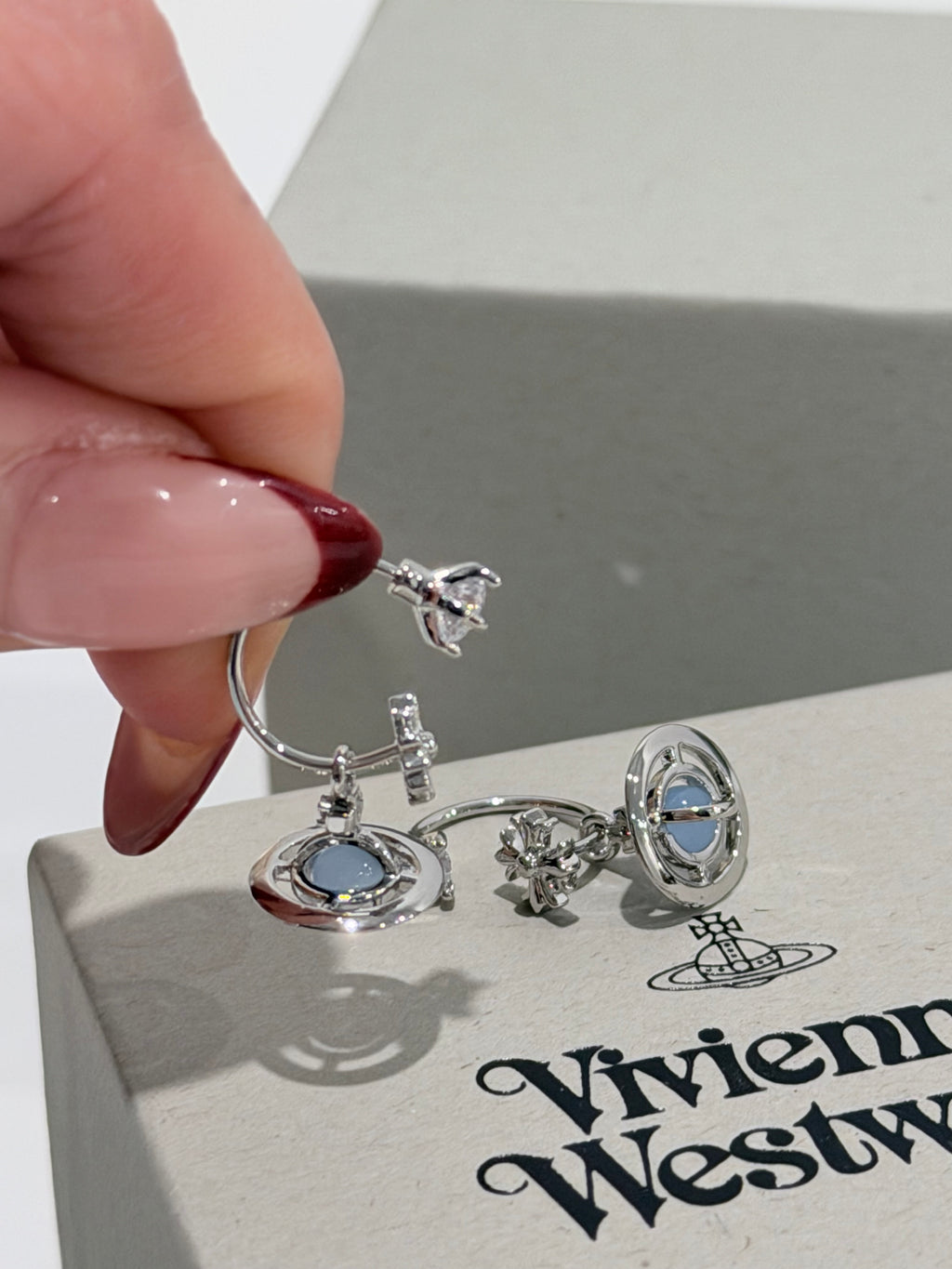 Boucles d'oreilles pendantes VW Orb Set - Bleu