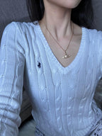 Vivienne Westwood Orb Pendant Necklace – Gold-Tone Designer Jewelry with Gift Box & Pouch