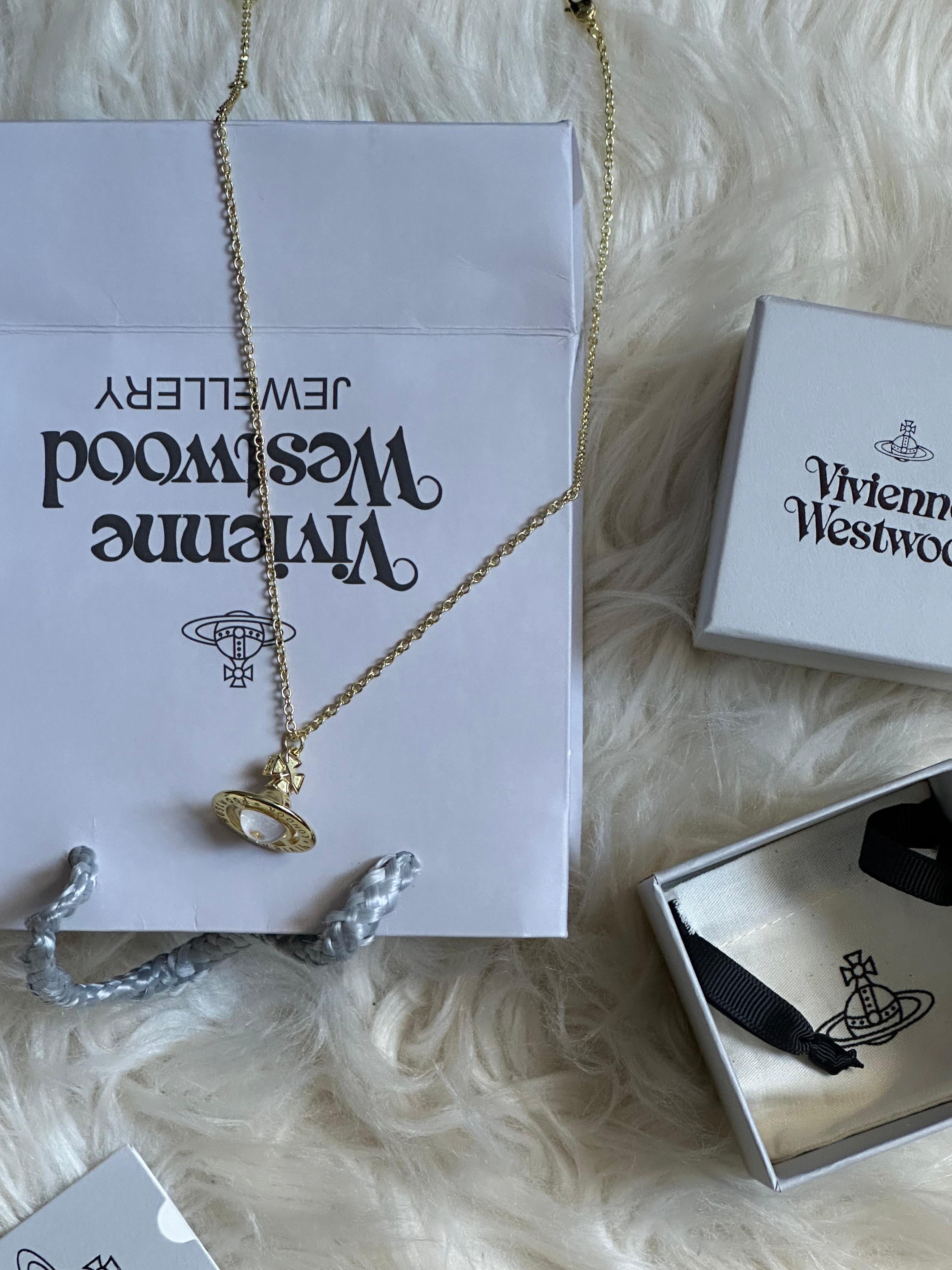 Vivienne Westwood Gold 3D Crown Necklace