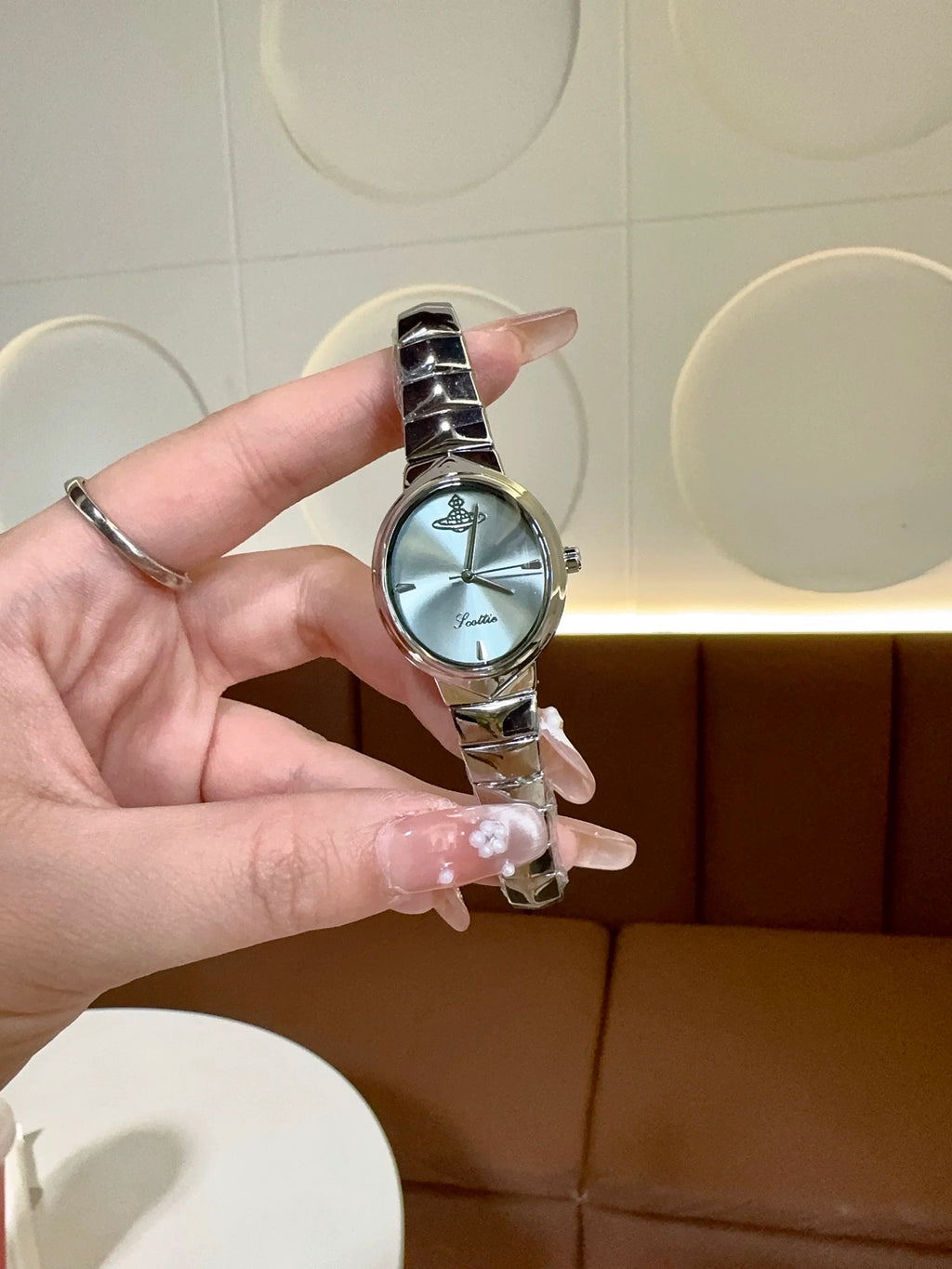 VW Armour Watch - Blue/Silver Link