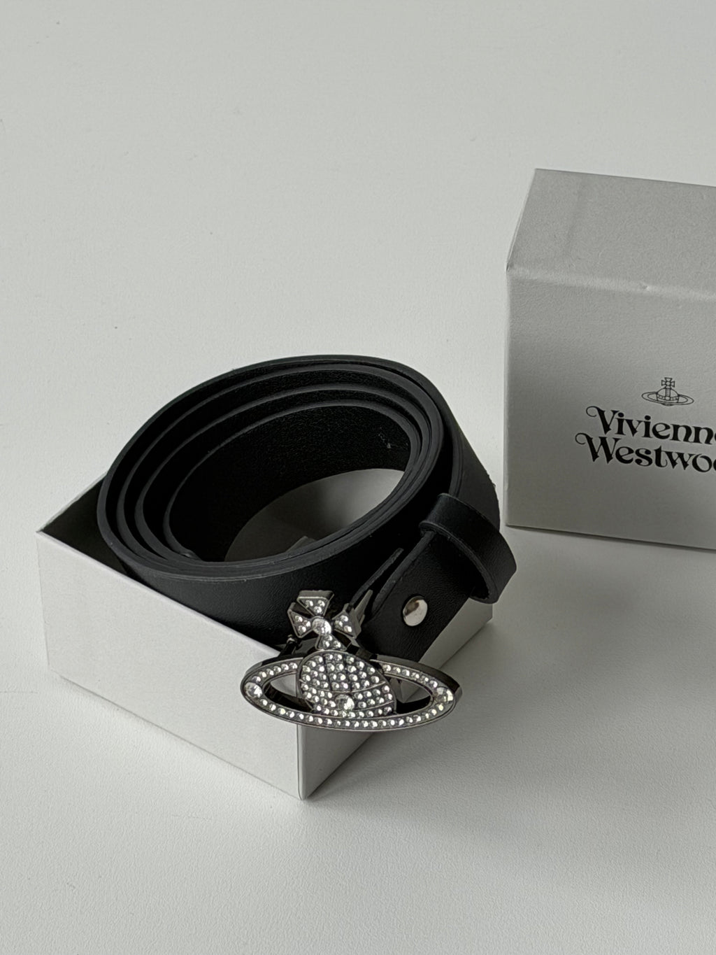 VW Medium Bas Relief Belt - Dark Gray