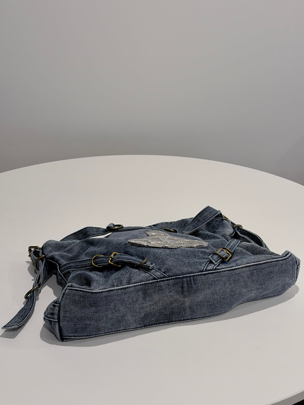 VW Maxime Large Shoulder Bag - Denim