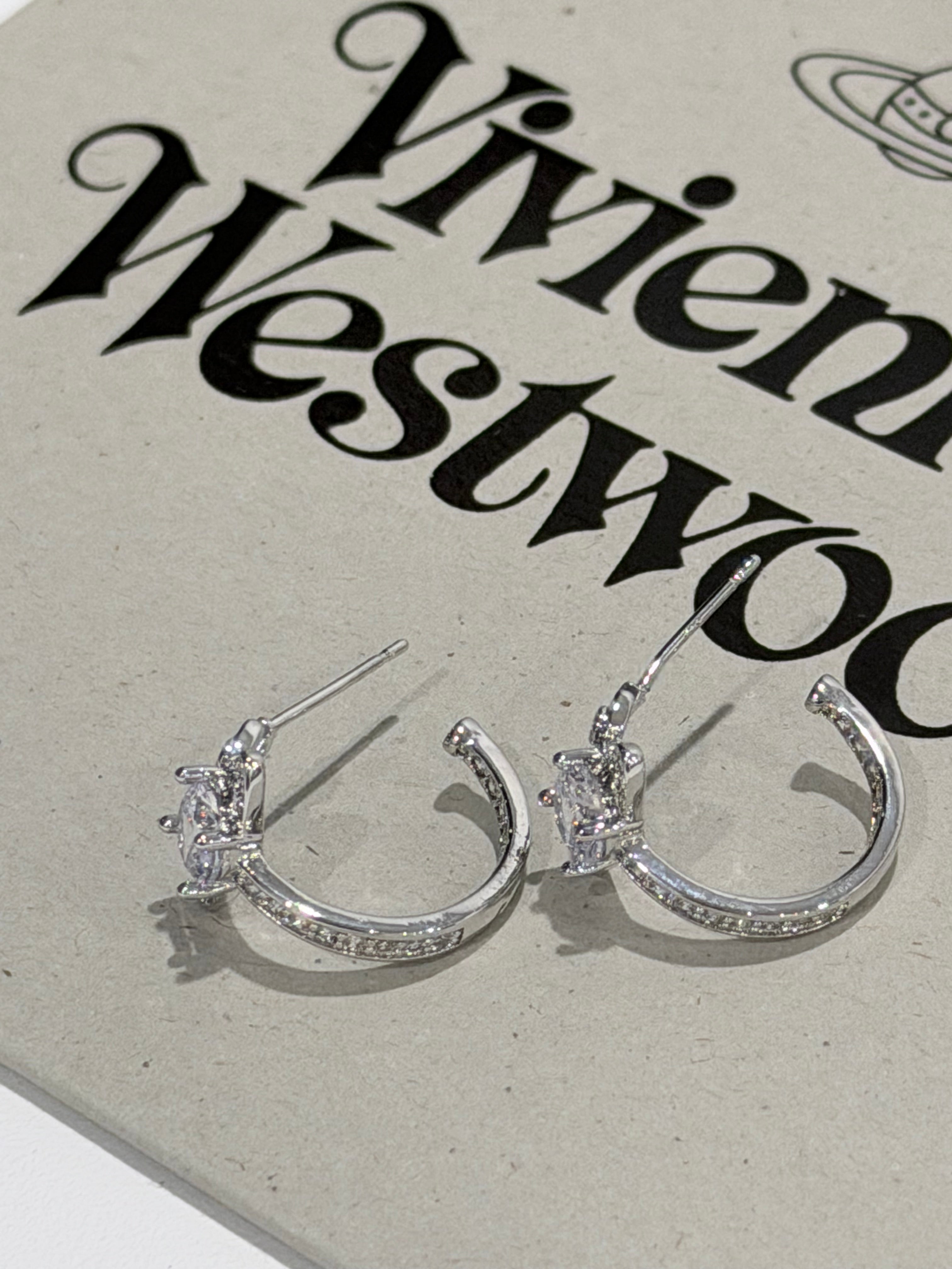 VW Ariella Earrings - Silver