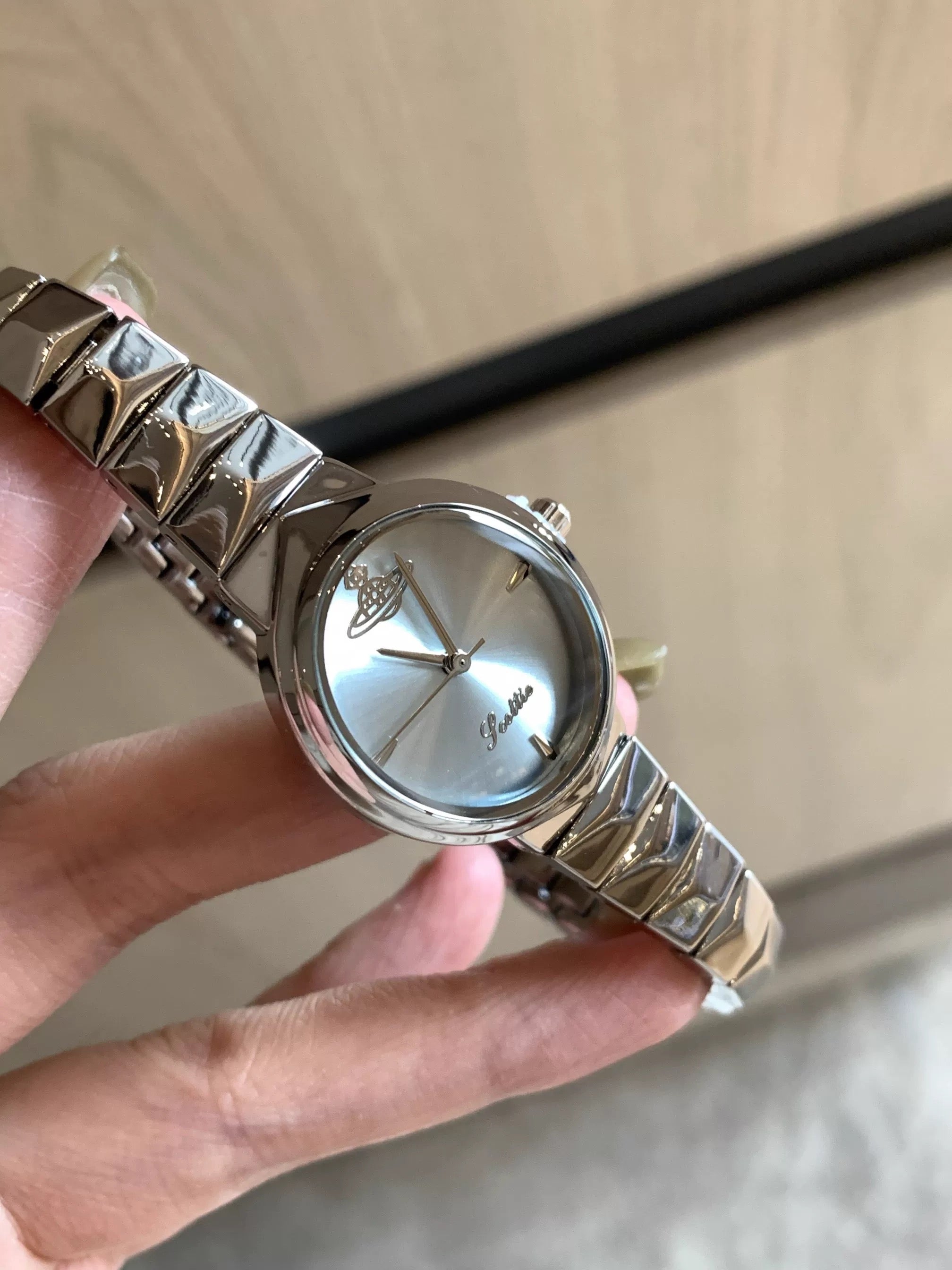 VW Armour Watch - Blue/Silver Link