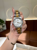 VW Seymour Watch - White/Dual Link