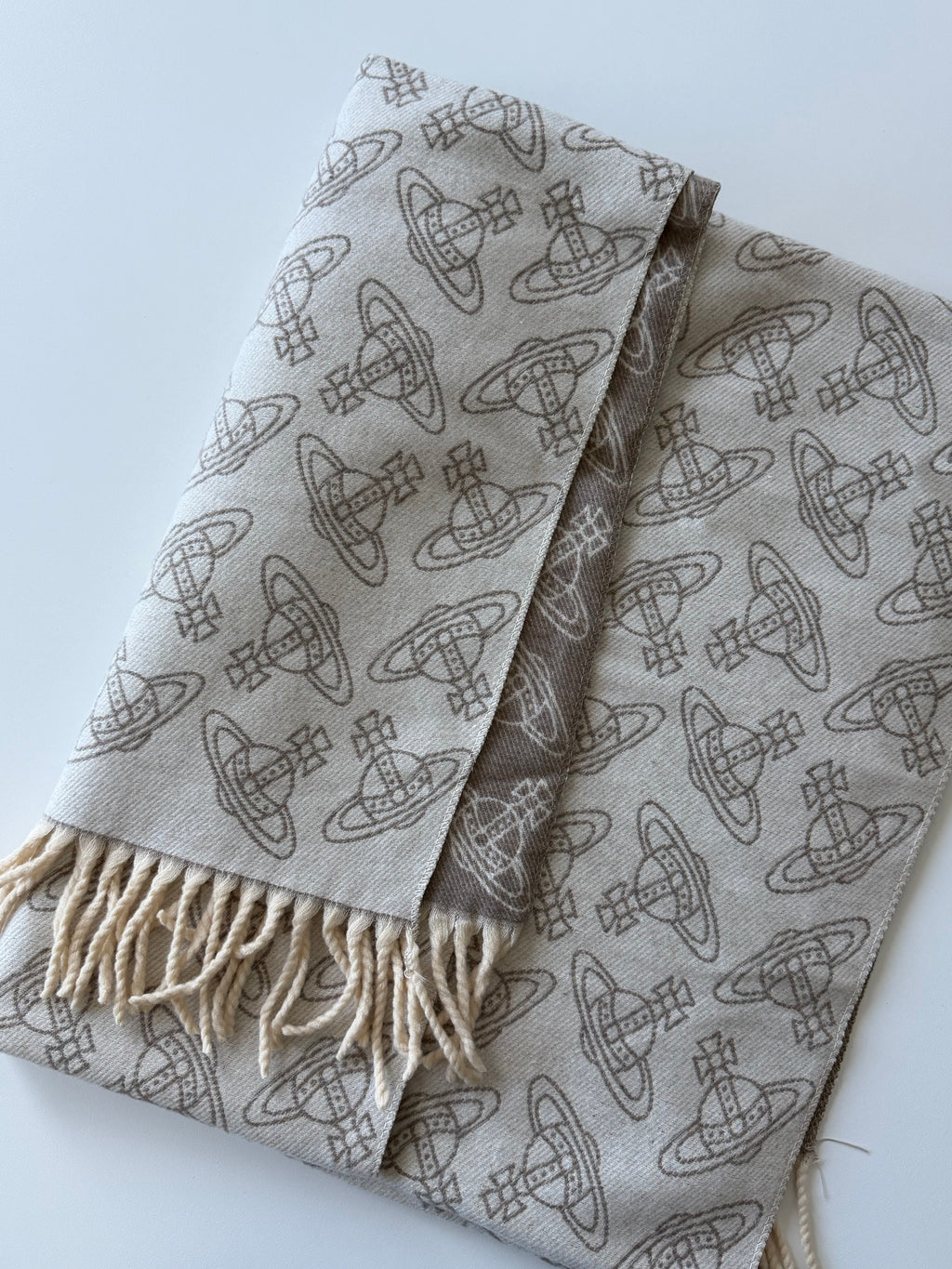 Foulard VW Double Face Imprimé Orb All-Over - Gris