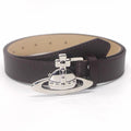 VW Orb Buckle Belt - Brown