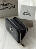 VW Accordion Zip Card Holder - Black