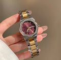VW Wallace Watch - Plum/Dual Link