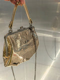 VW Granny Frame Purse - Gold