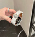 VW Bas Relief Watch Strap - White
