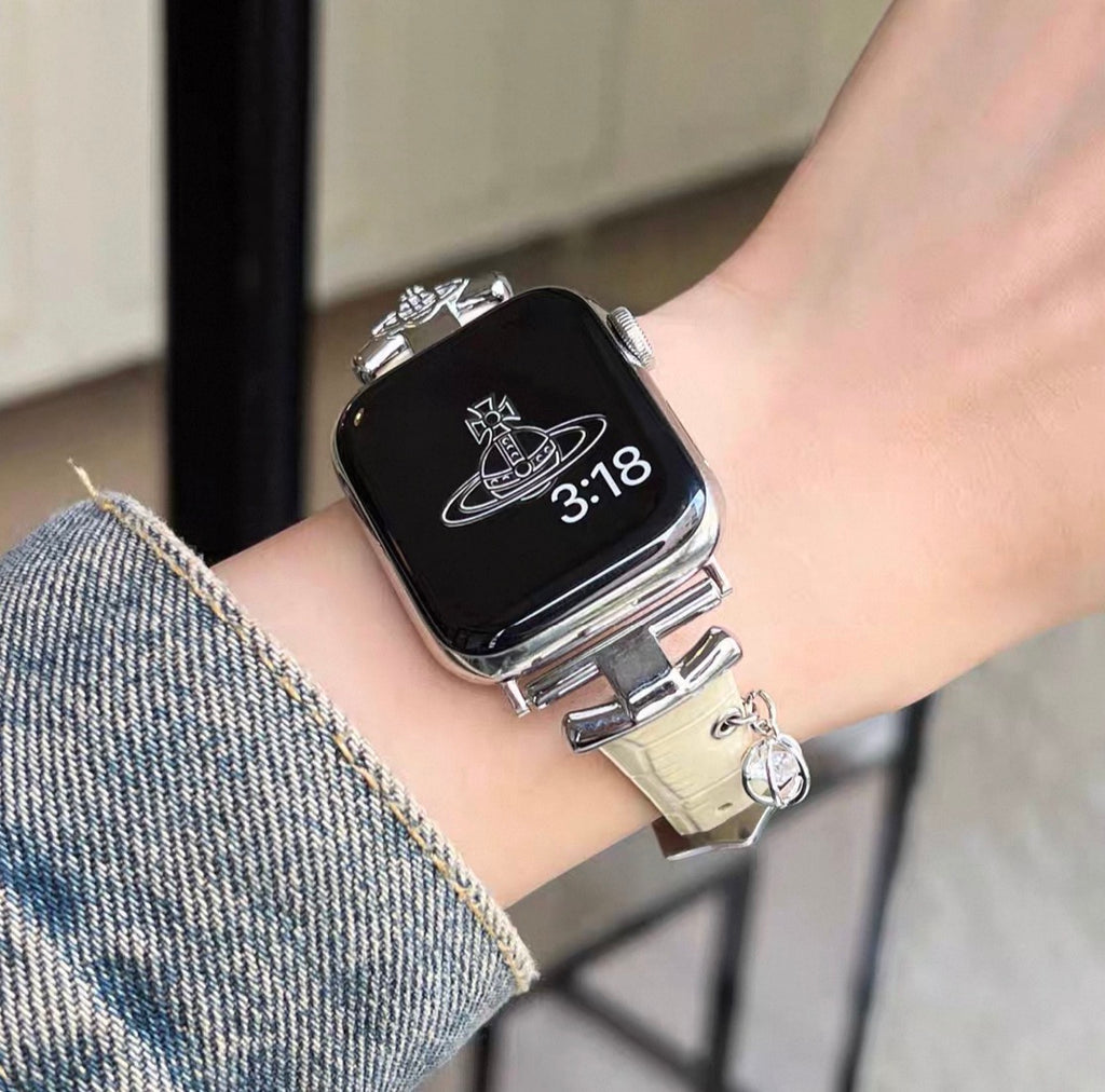 VW Charm Watch Strap - Cream